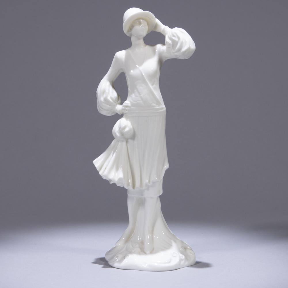 Blanc de Chine Art Deco Style Sculpture (1 of 7)
