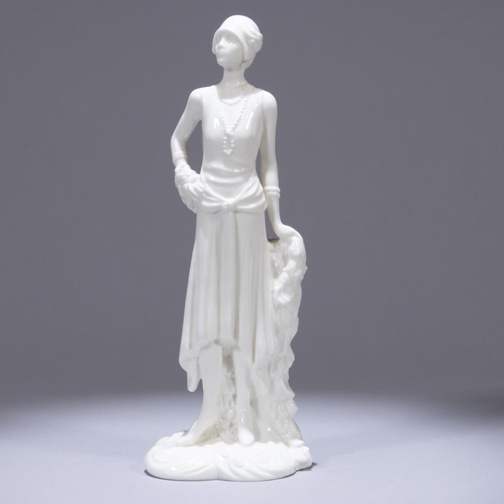 Blanc de Chine Art Deco Style Sculpture (1 of 6)