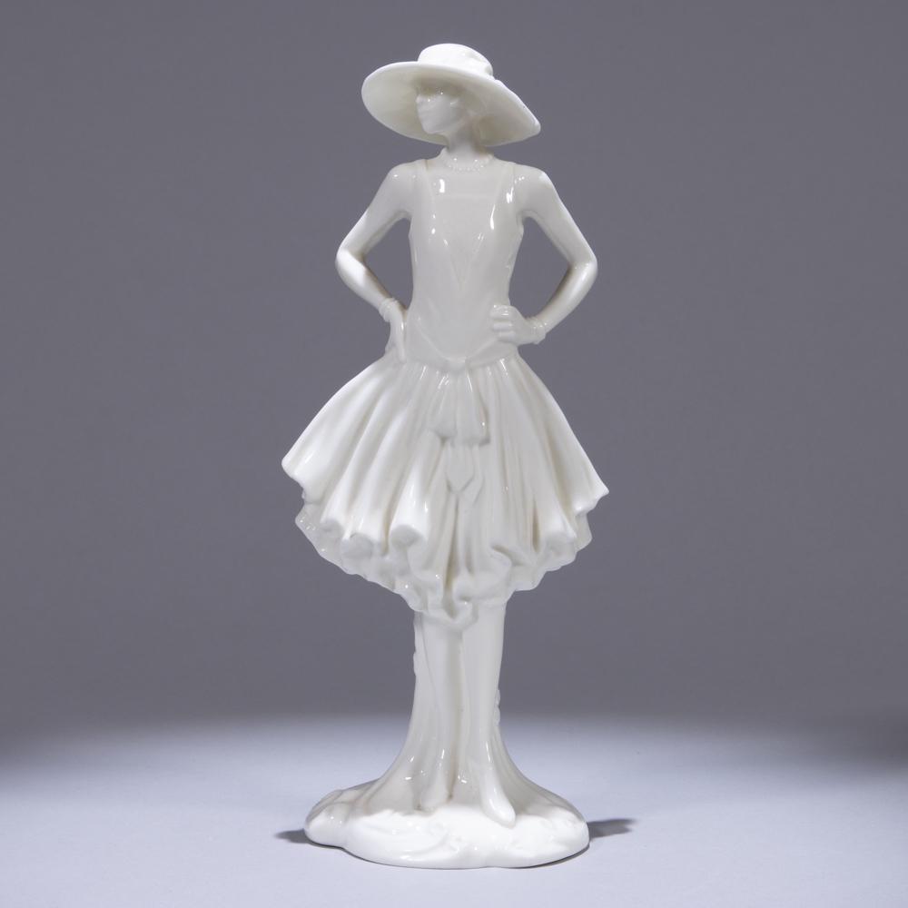 Blanc de Chine Art Deco Style Sculpture (1 of 7)