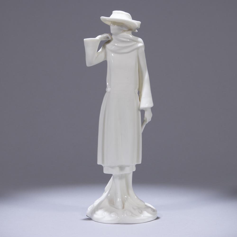 Blanc de Chine Art Deco Style Sculpture (1 of 6)