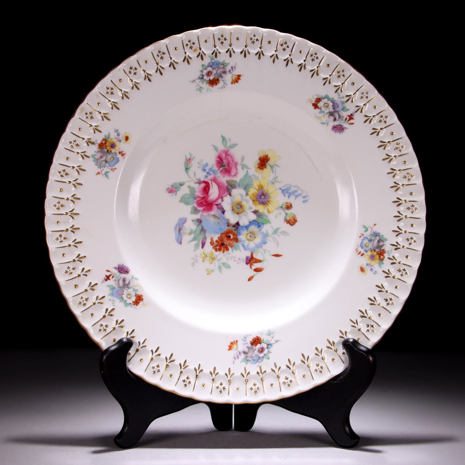 Royal Crown Derby 24 KT Gold Porcelain Plate (0280) on May 28, 2022