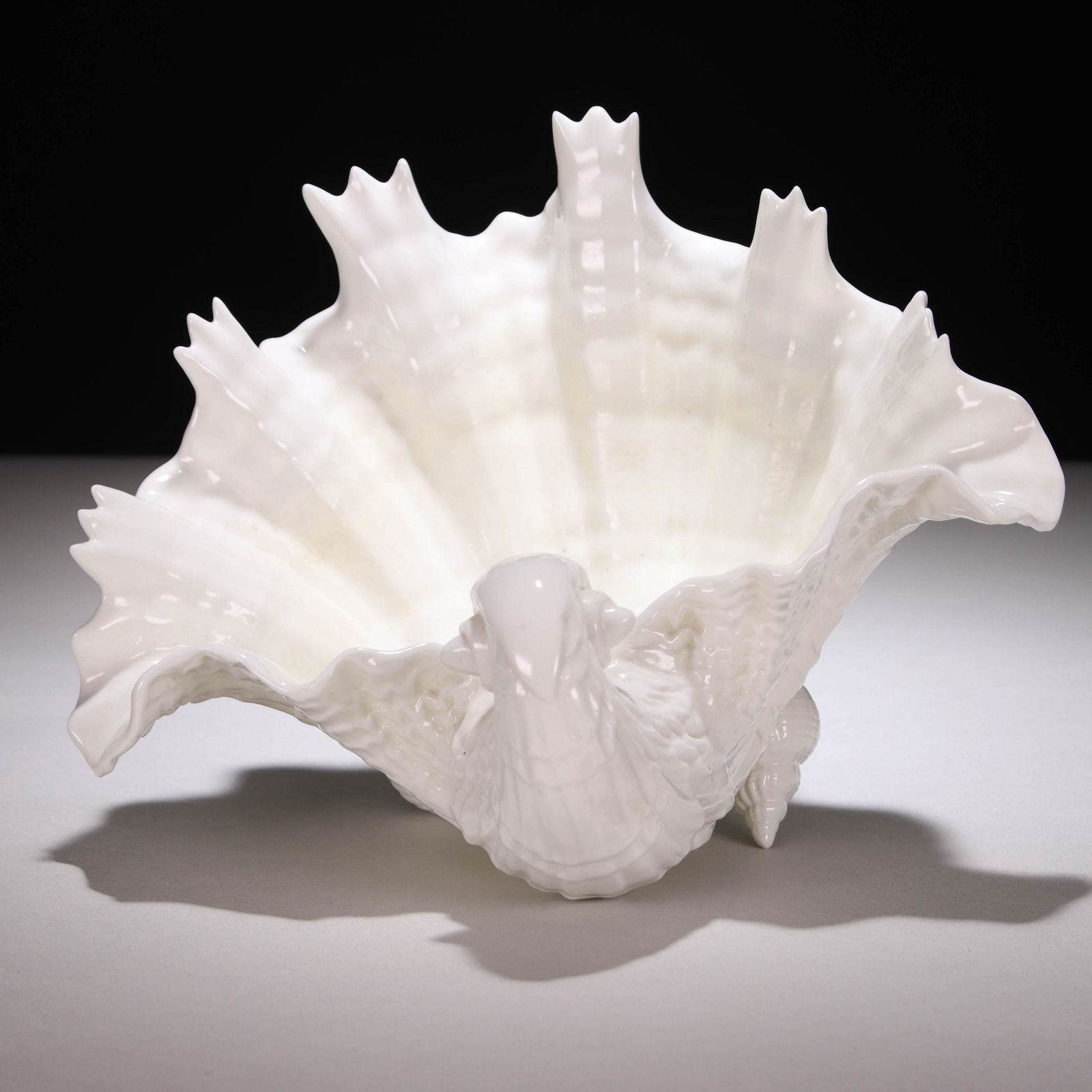 Royal Worcester Porcelain Shell Bowl (1 of 7)