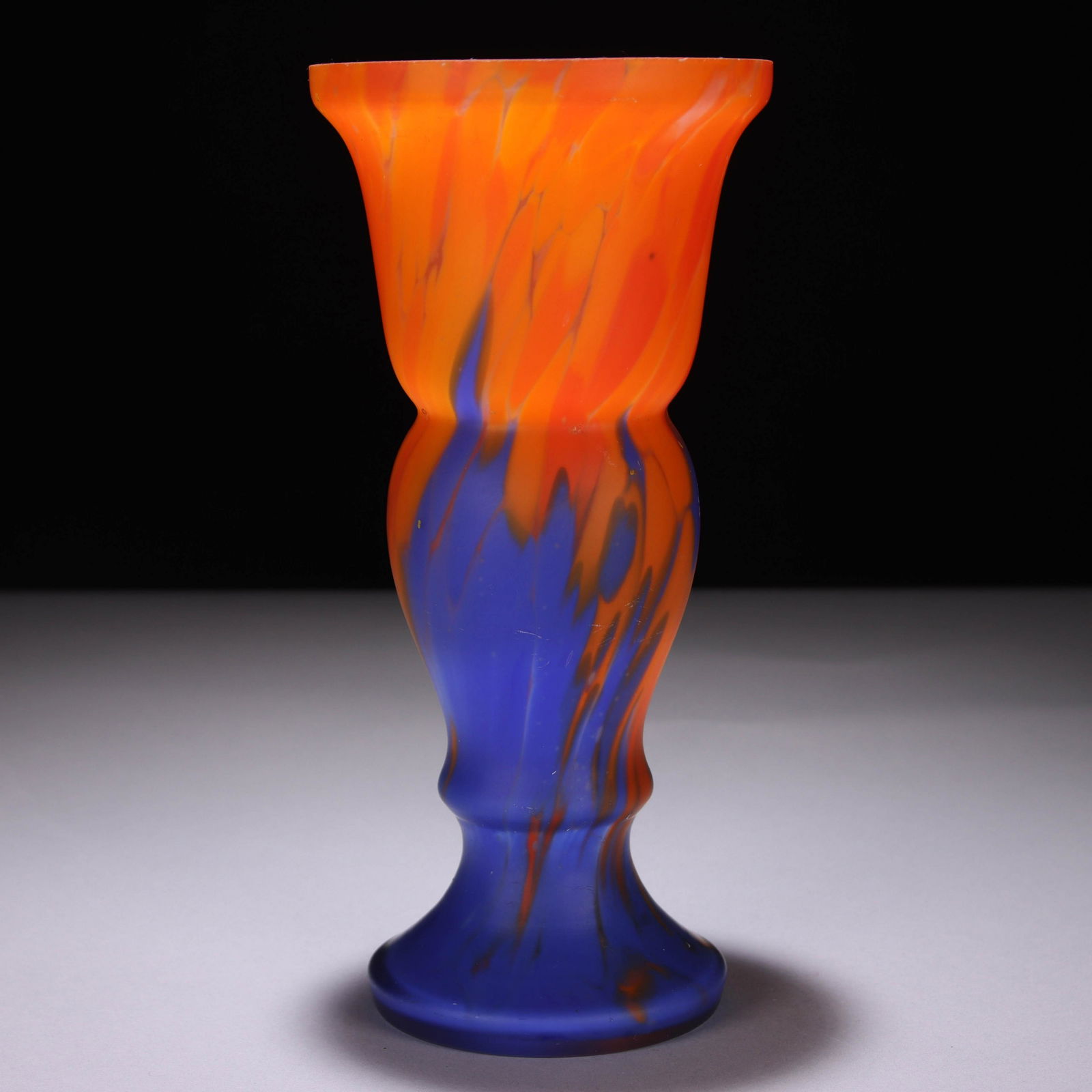 Loetz Tango Glass Art Deco Opaline Vase (1 of 7)