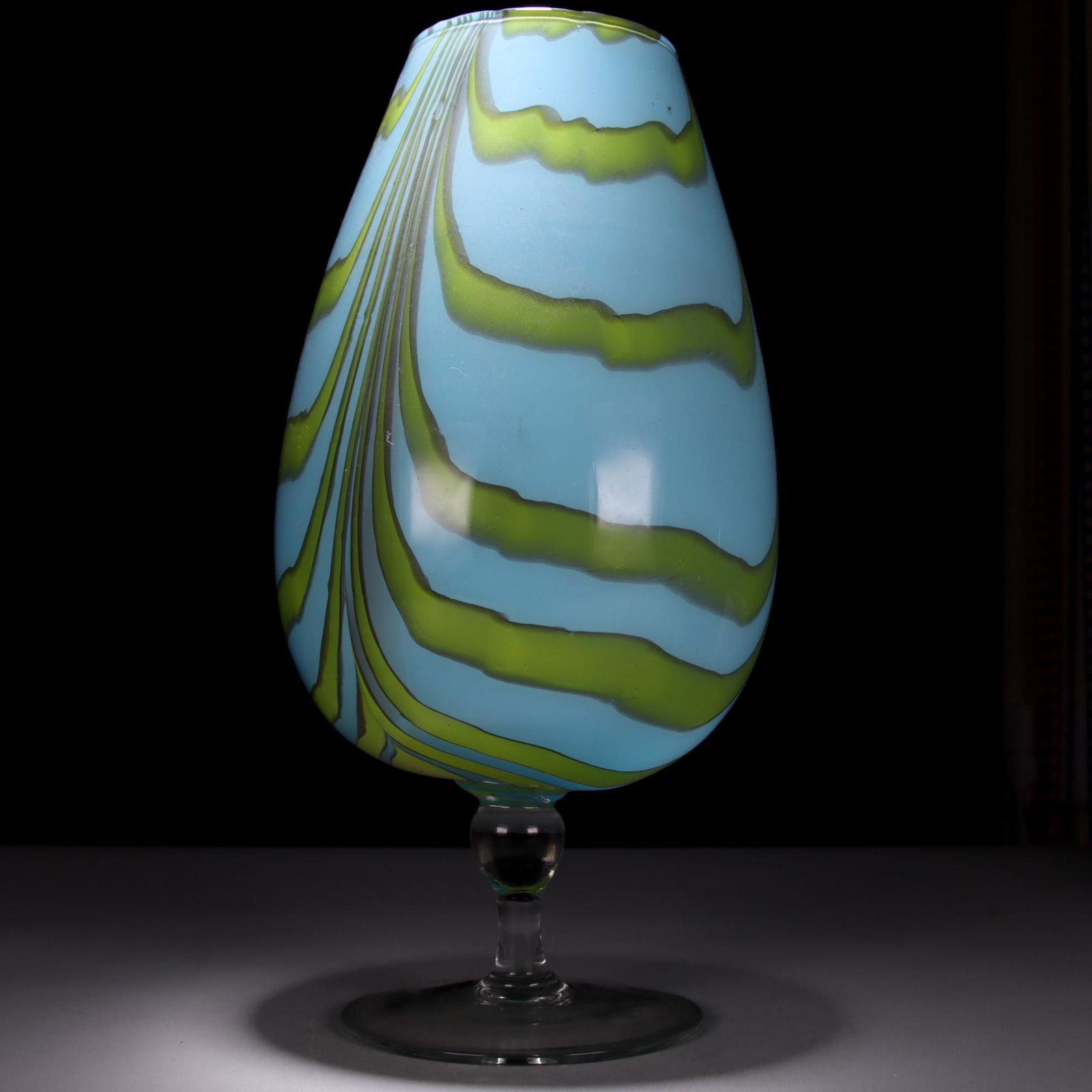 Murano Large Venetian Glass Designer Vase (1 of 6)