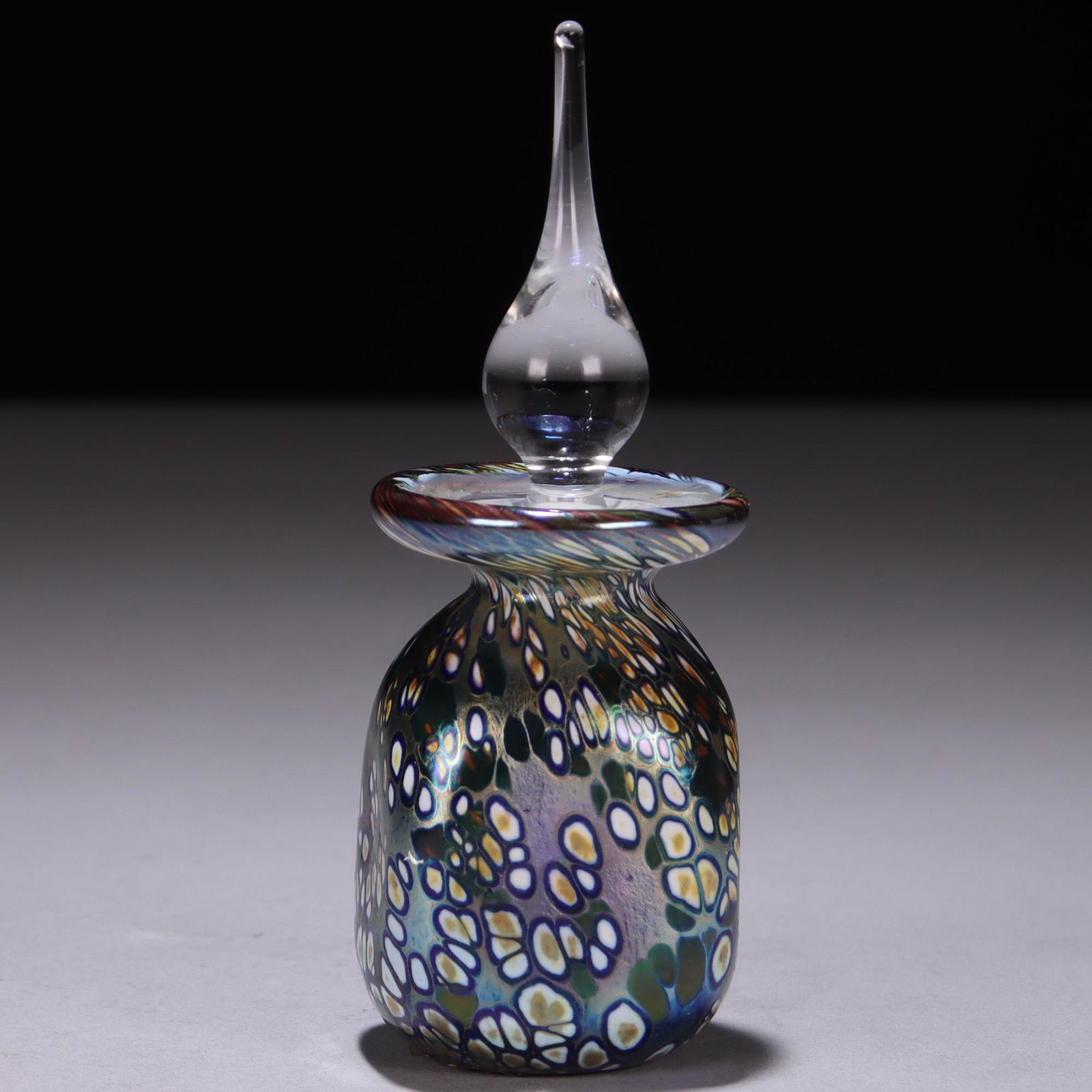 Alum Bay Studio Spatter Glass Scent Perfume Bottle (1 of 9)