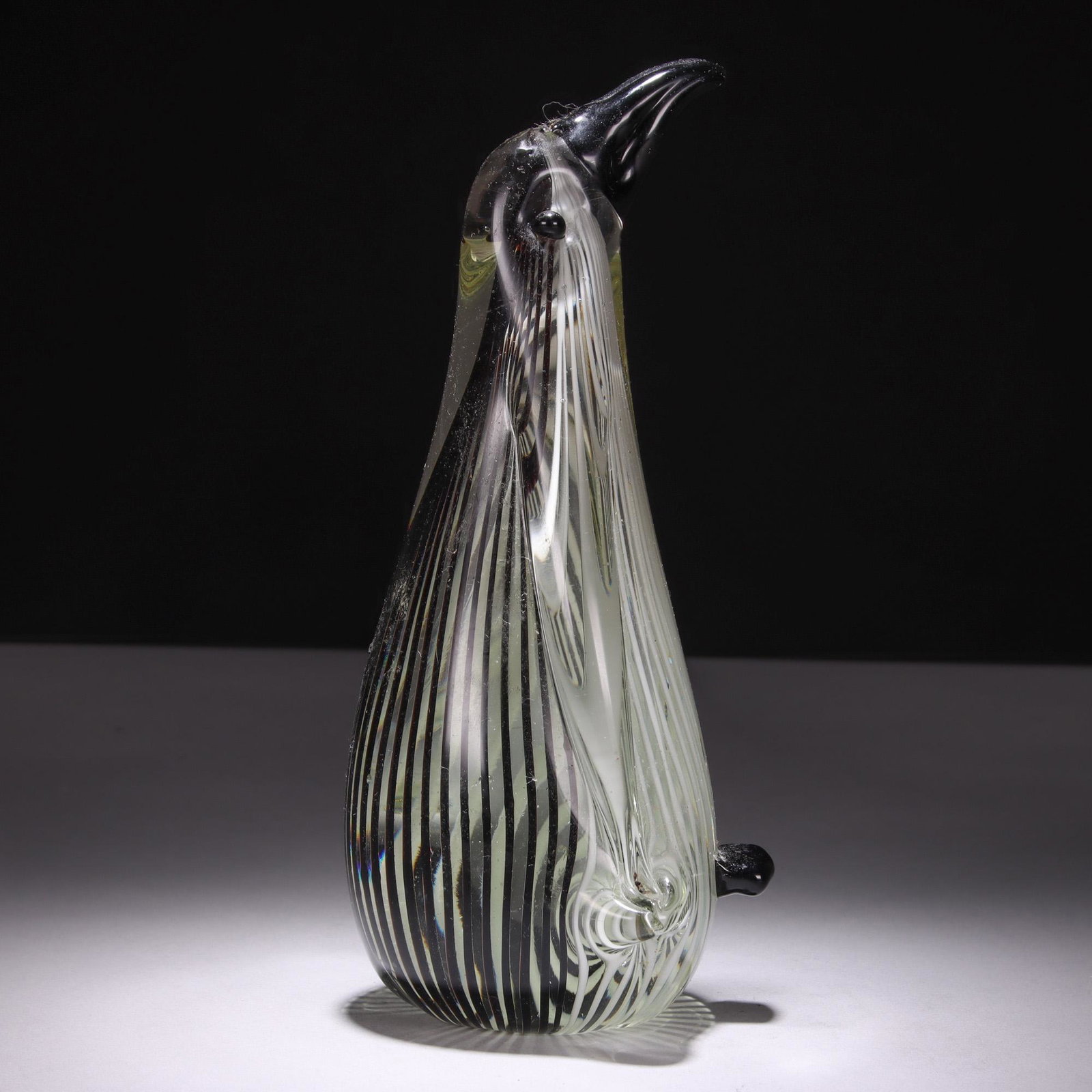 Vintage Murano Penguin Glass Sculpture: We offer in-house international shipping - following the auction end, we will send you an easy payment link. We aim to ship within 3-5 working days of receiving your payment. Please study all photogra