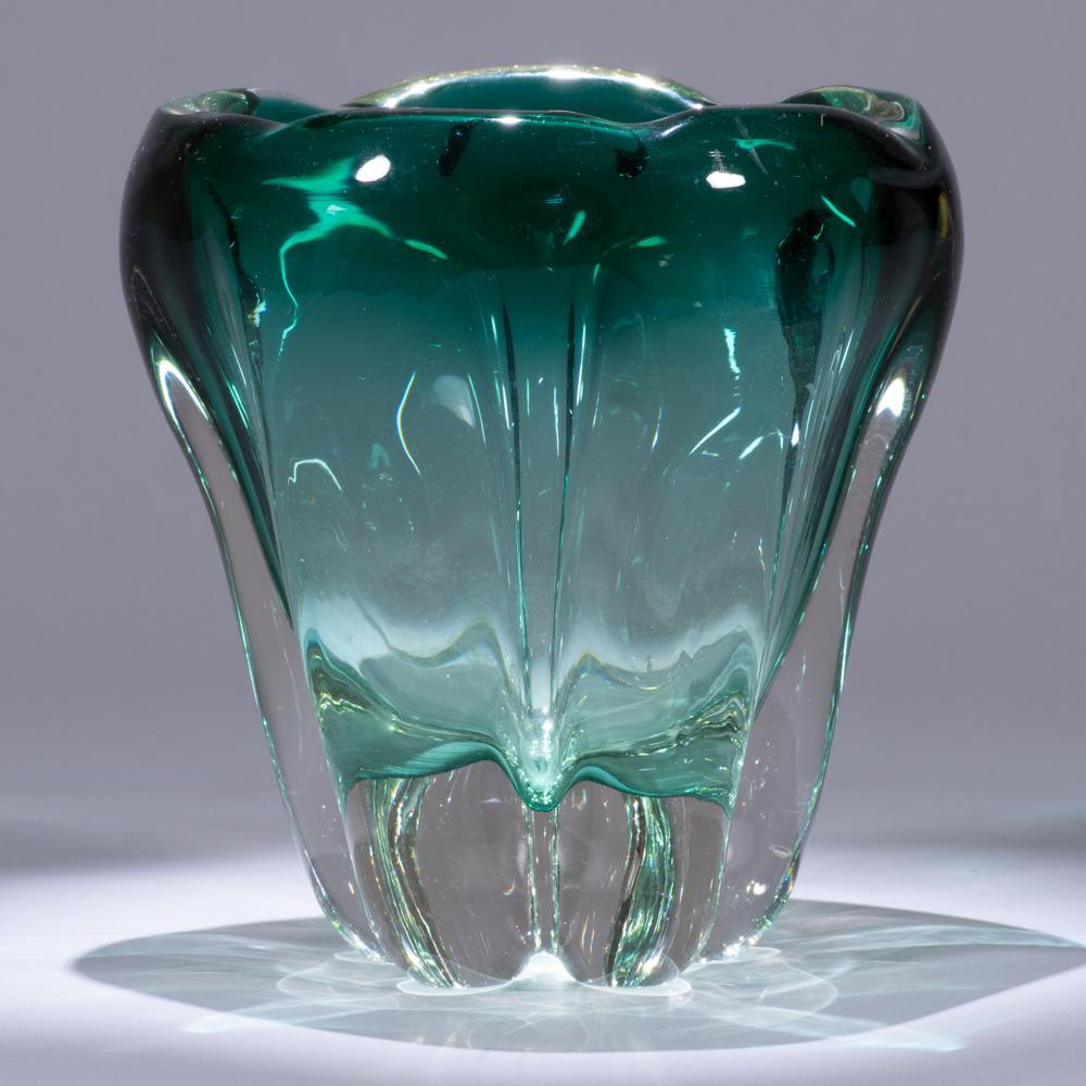 Czech Bohemian Glass Art Nouveau Vase: We offer in-house international shipping - following the auction end, we will send you an easy payment link. We aim to ship within 3-5 working days of receiving your payment. Please study all photogra