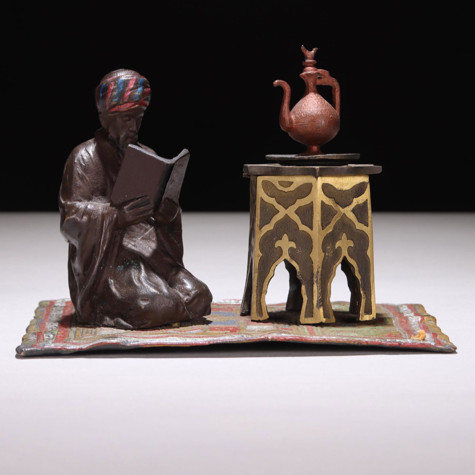 Franz Bergman Oriental Vienna Bronze Oriental Sculpture: Please study all photographs carefully to get an accurate representation of the item. Please message us for information on dimensions/condition report. We offer in-house shipping internationally (US a