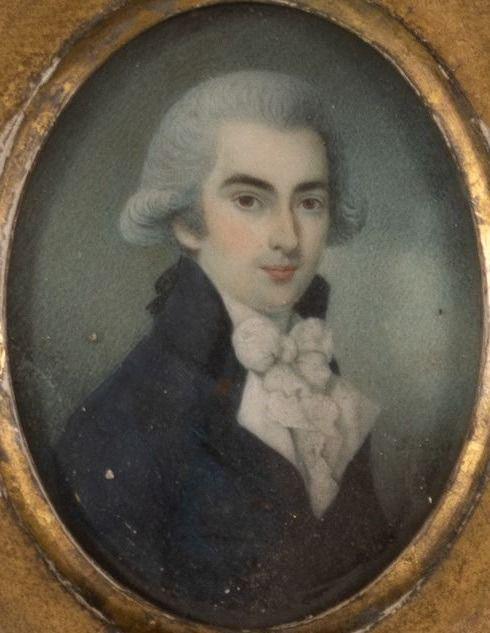 18th C British School Portrait Miniature Painting: Please study all photographs carefully to get an accurate representation of the item. Please message us for information on dimensions/condition report. We offer in-house shipping internationally (US a