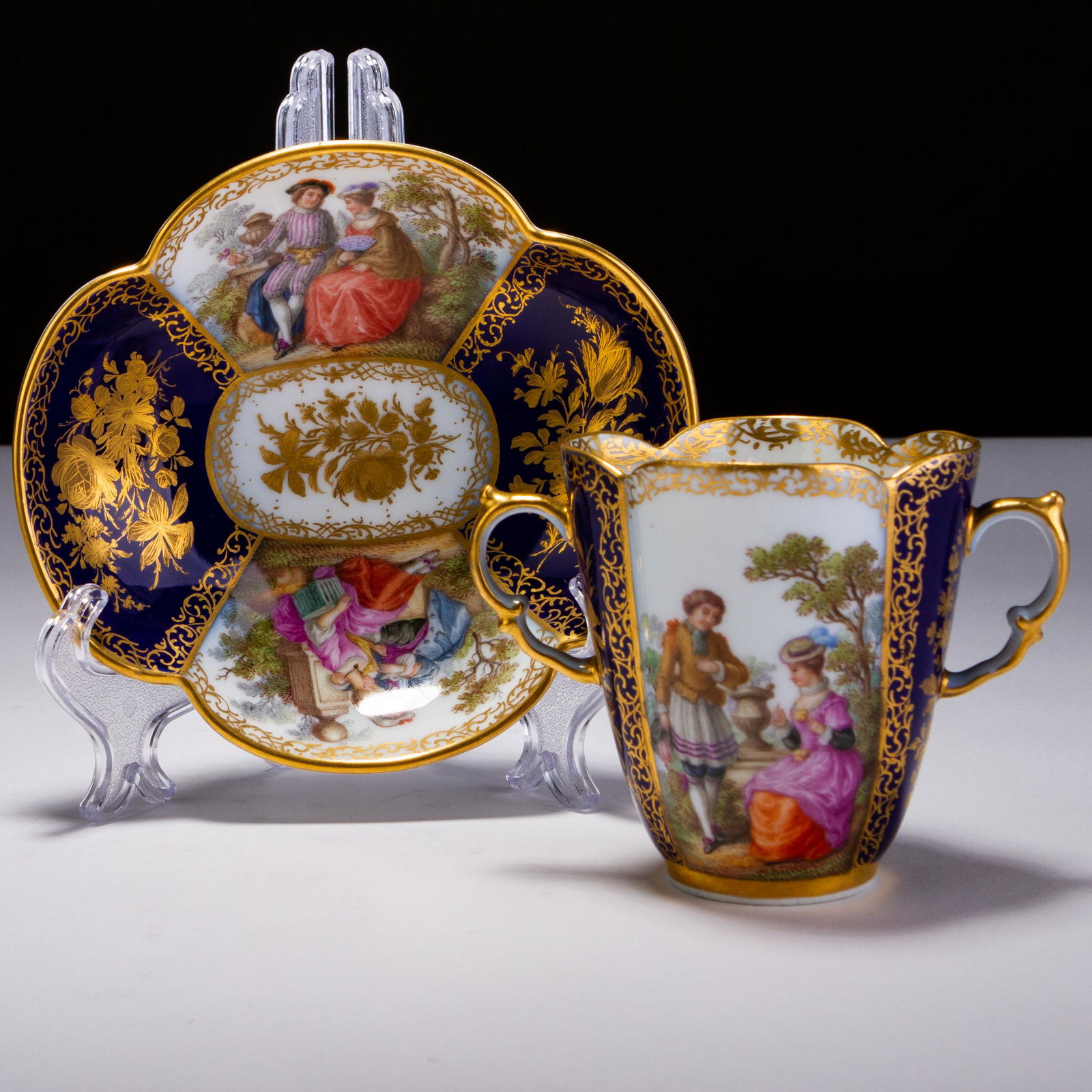 Meissen Augustus Rex Porcelain Chocolate Cup Helena Wolfsohn (1 of 6)