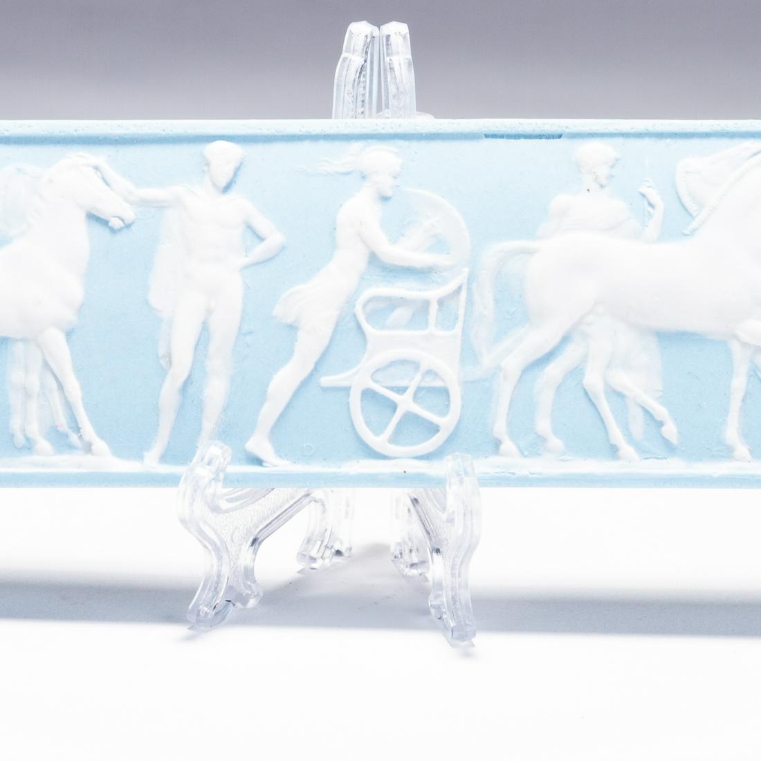 Wedgwood Jasperware Neoclassical Chariots Plaque (1 of 5)