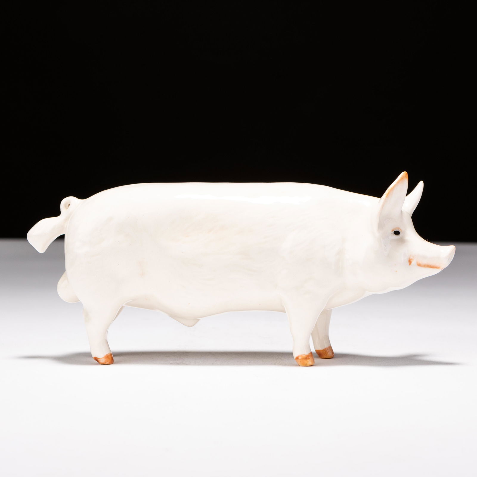 Beswick Porcelain Pig Figure (1 of 5)