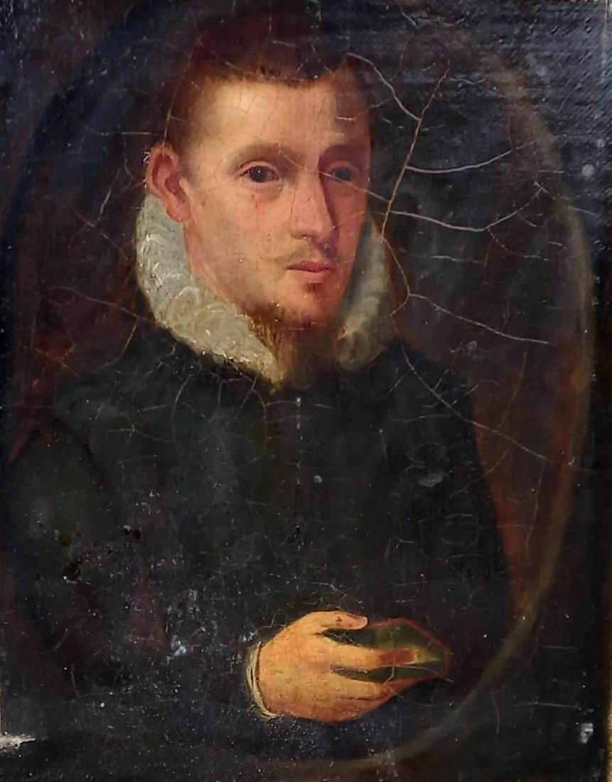 17th Century Old Master Portrait Painting of Man in Ruff (1 of 4)