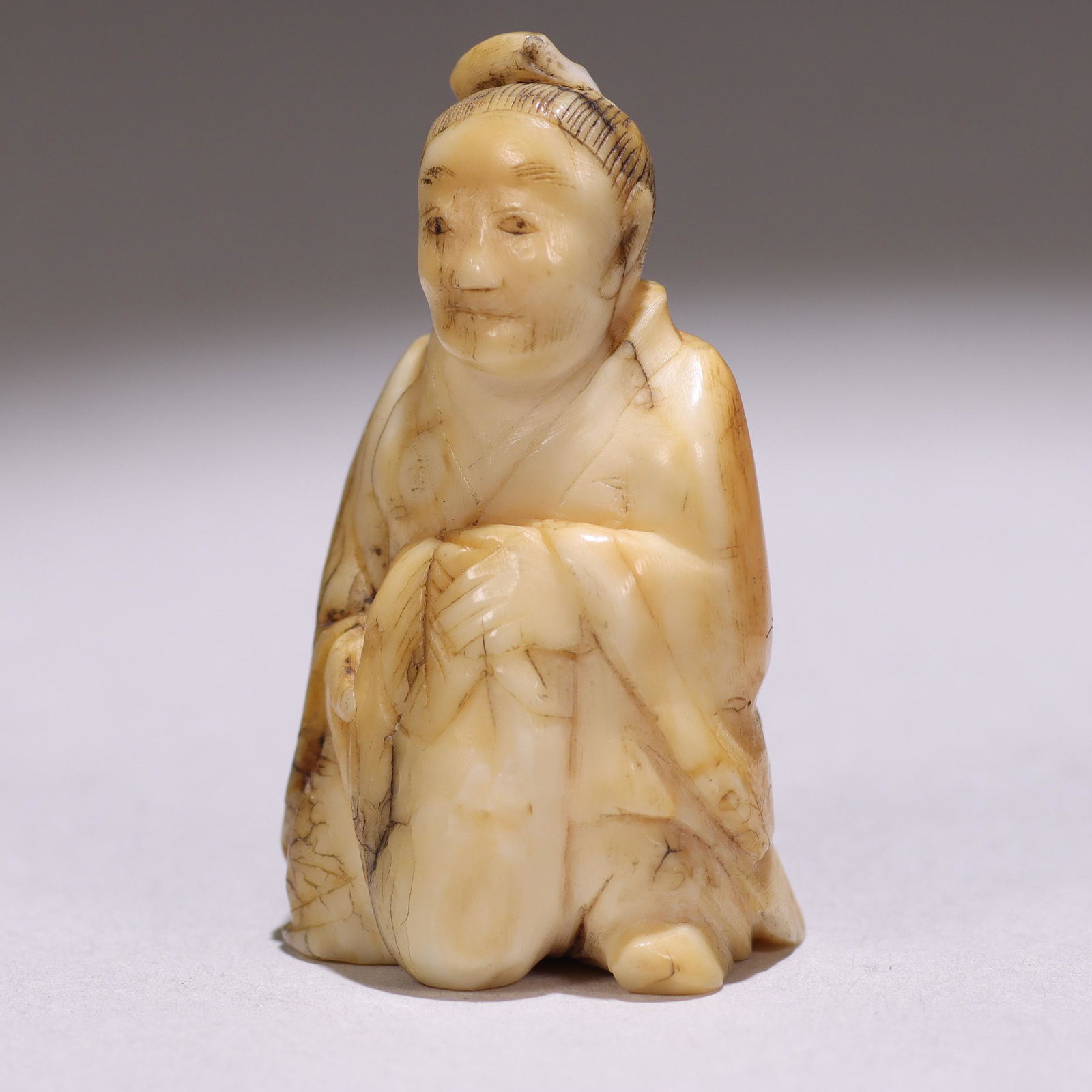 Japanese Edo Netsuke Figure (1 of 6)