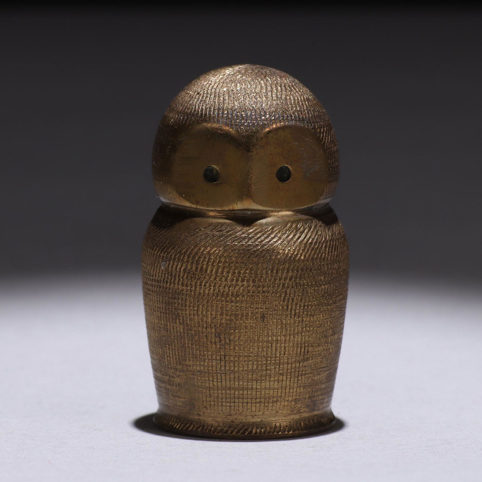 Japanese Brass Owl Sculpture (1 of 6)