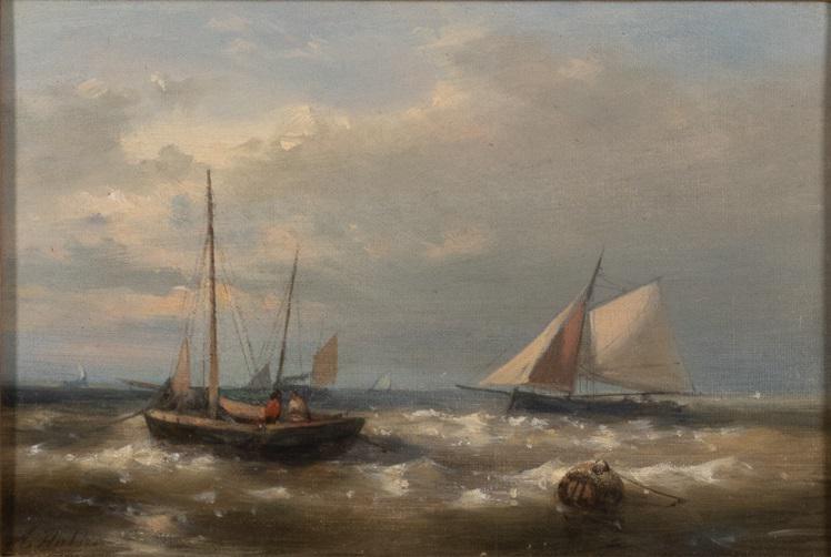 Abraham Hulk (London 1813-1897 Zevenaar) 19th C (1 of 5)