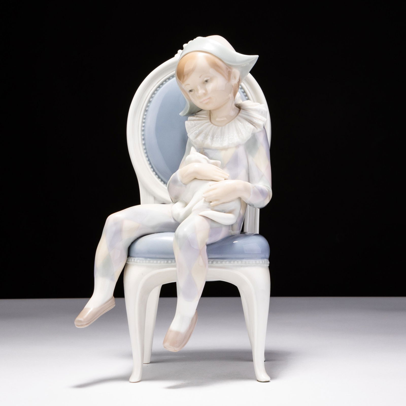 Lladro Porcelain Young Harlequin Figure 1229 (1 of 6)