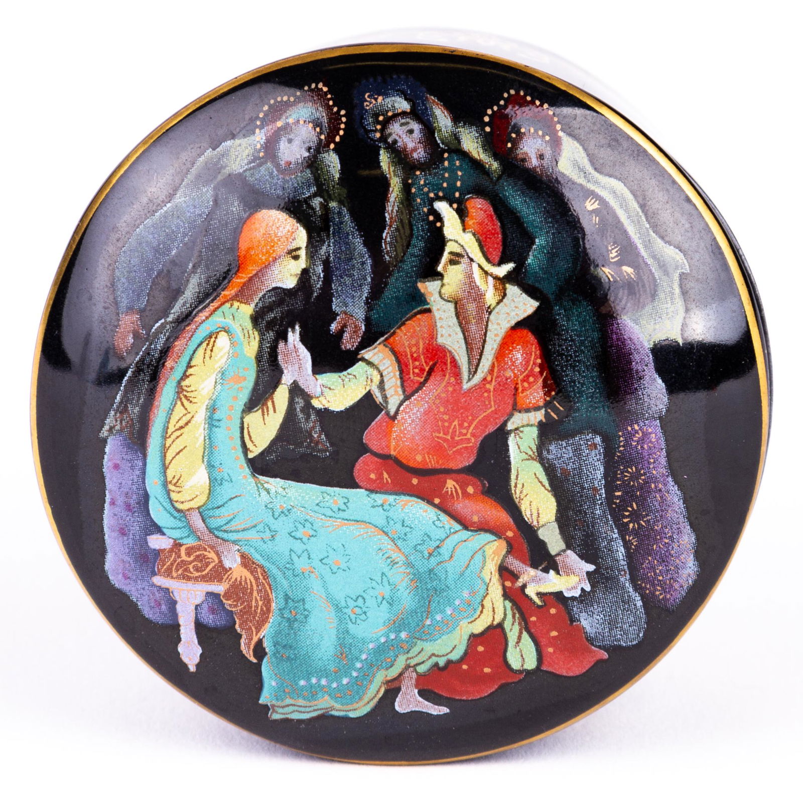 Franklin Mint Cinderella Musical Trinket Box (1 of 8)