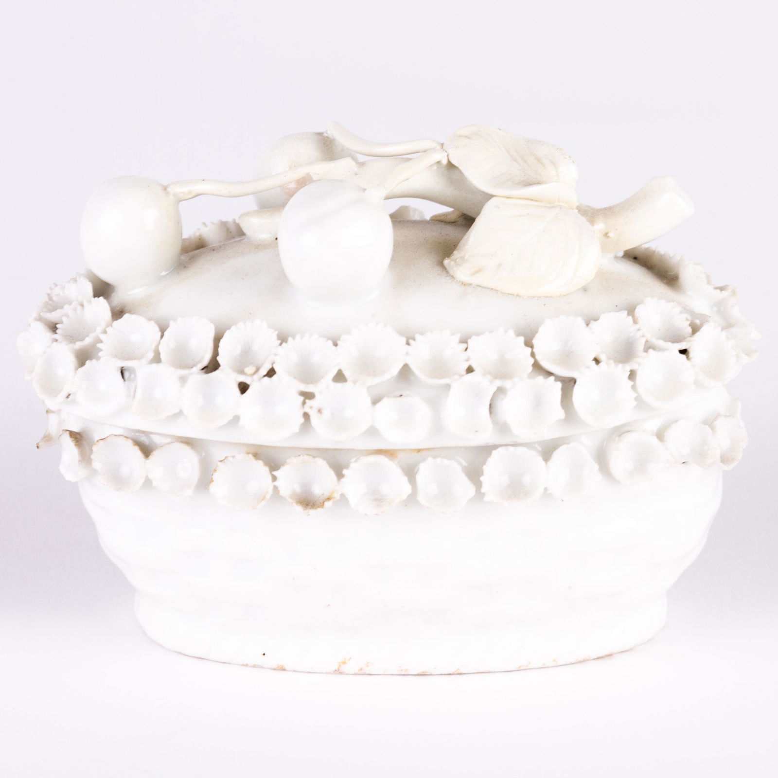 Victorian Porcelain Trinket Box 19th Century (1 of 6)