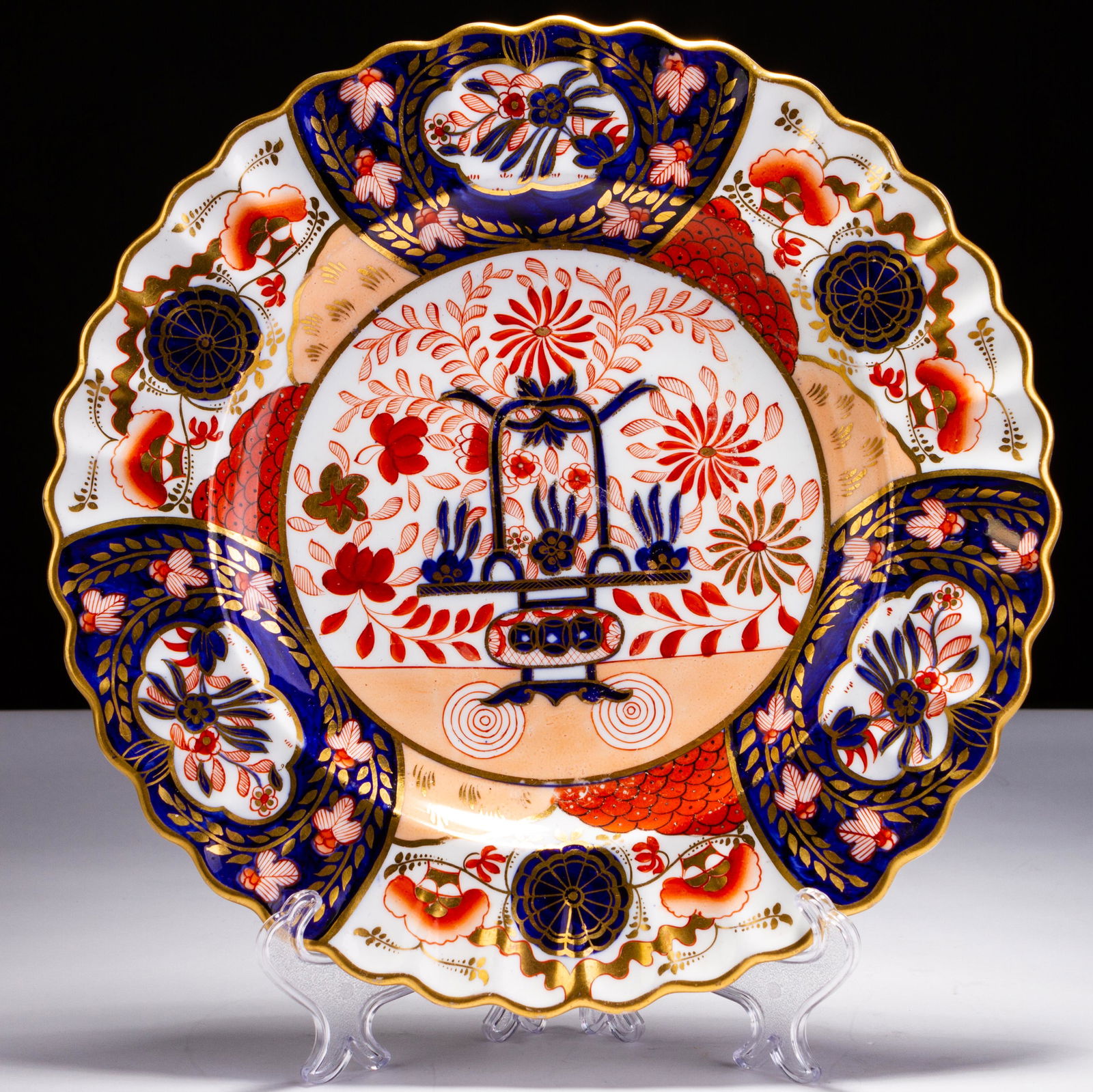 Copeland Spode Imari Porcelain Plate 19th Century (1 of 5)