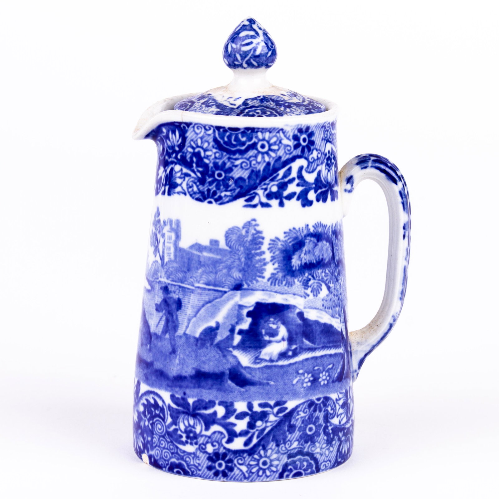 Copeland Spode Blue Italian Porcelain Lidded Water Jug (1 of 6)