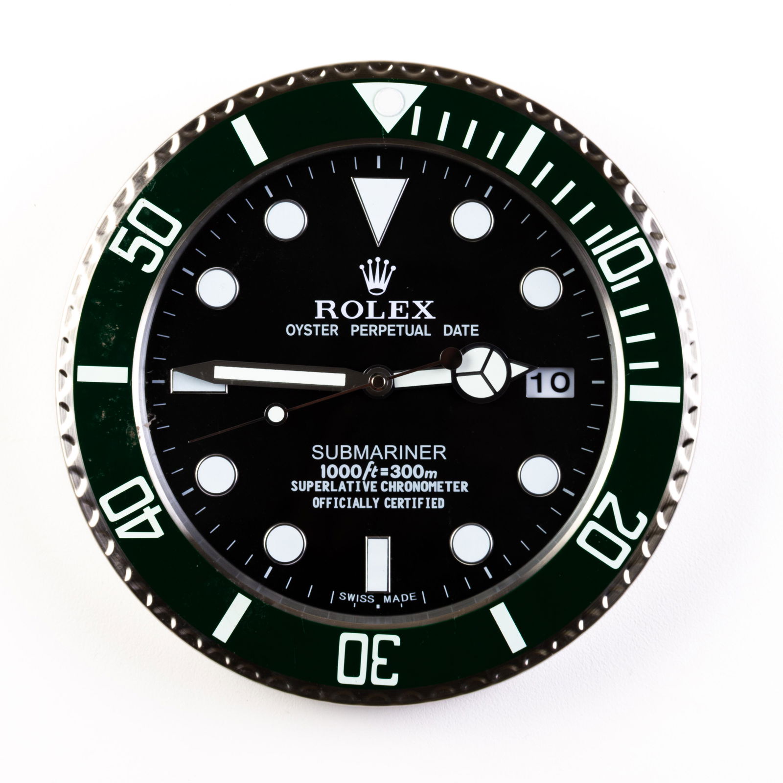 ROLEX Oyster Perpetual Submariner Dealer's Wall Clock (0682) on Dec 17