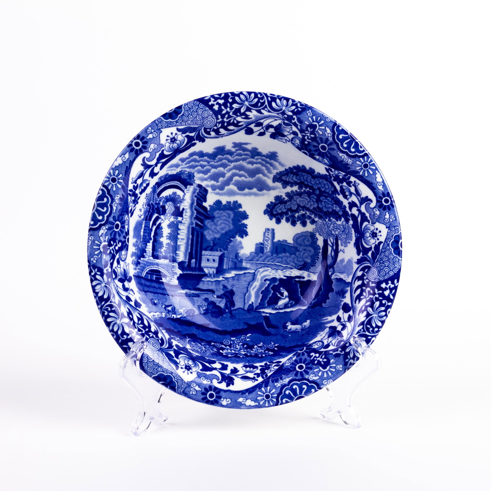 Copeland Spode Blue Italian Porcelain Plate (1 of 5)