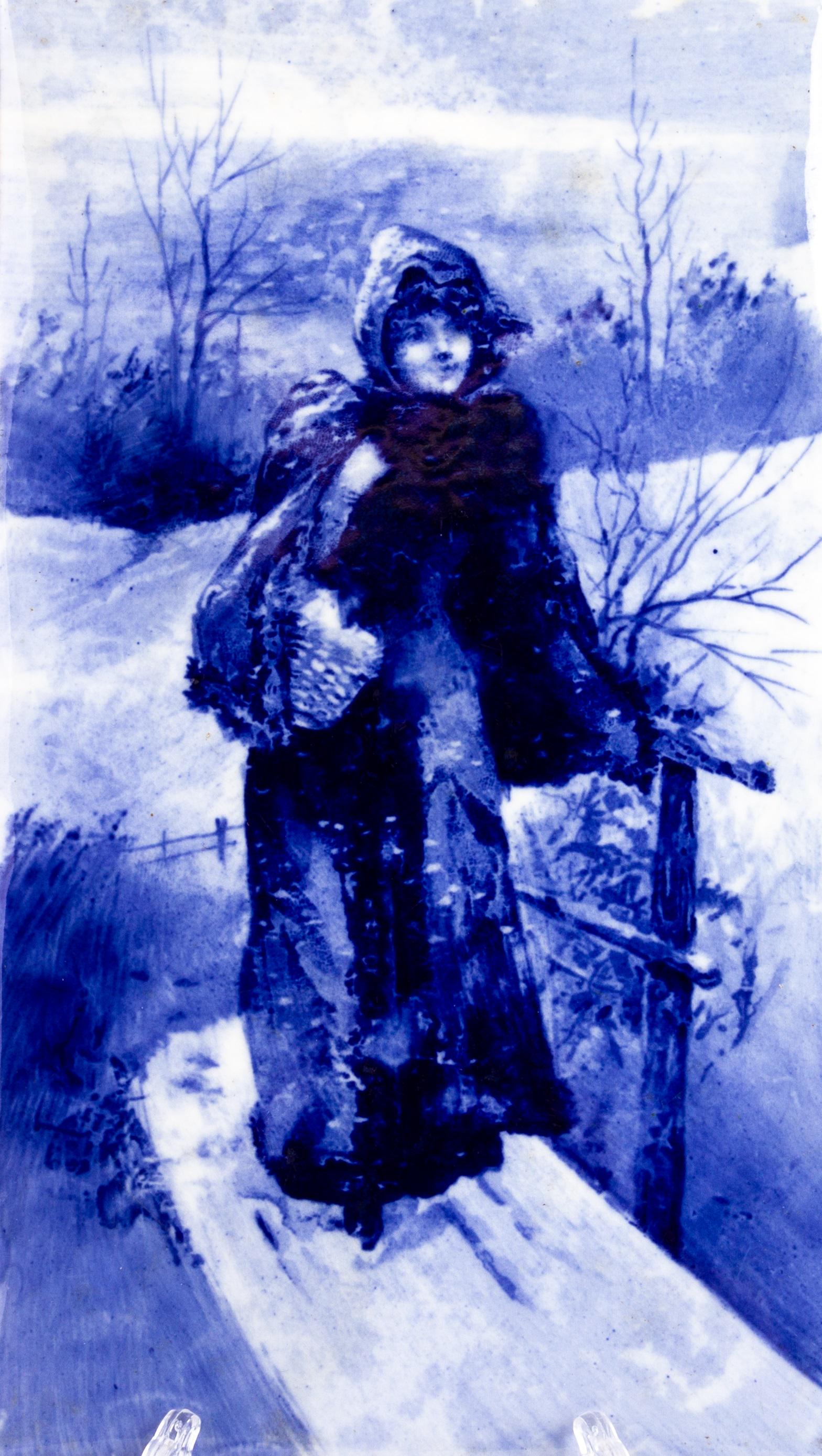 Royal Doulton Porcelain Blue Children's Ware Plaque (1 of 6)