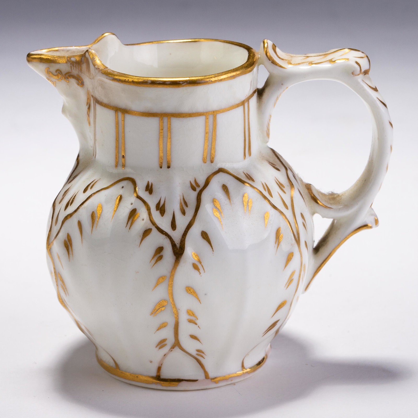 Georgian Coalport Porcelain Pitcher Jug ca. 1825 (1 of 5)