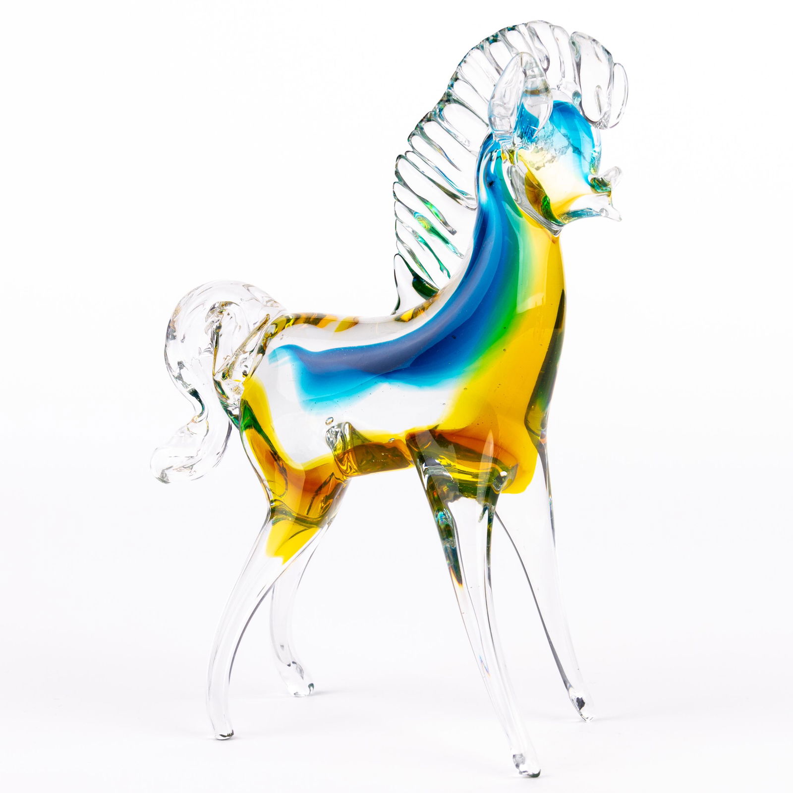 Murano Glass Horse Sculpture (0616) on Dec 21, 2022 Albinus