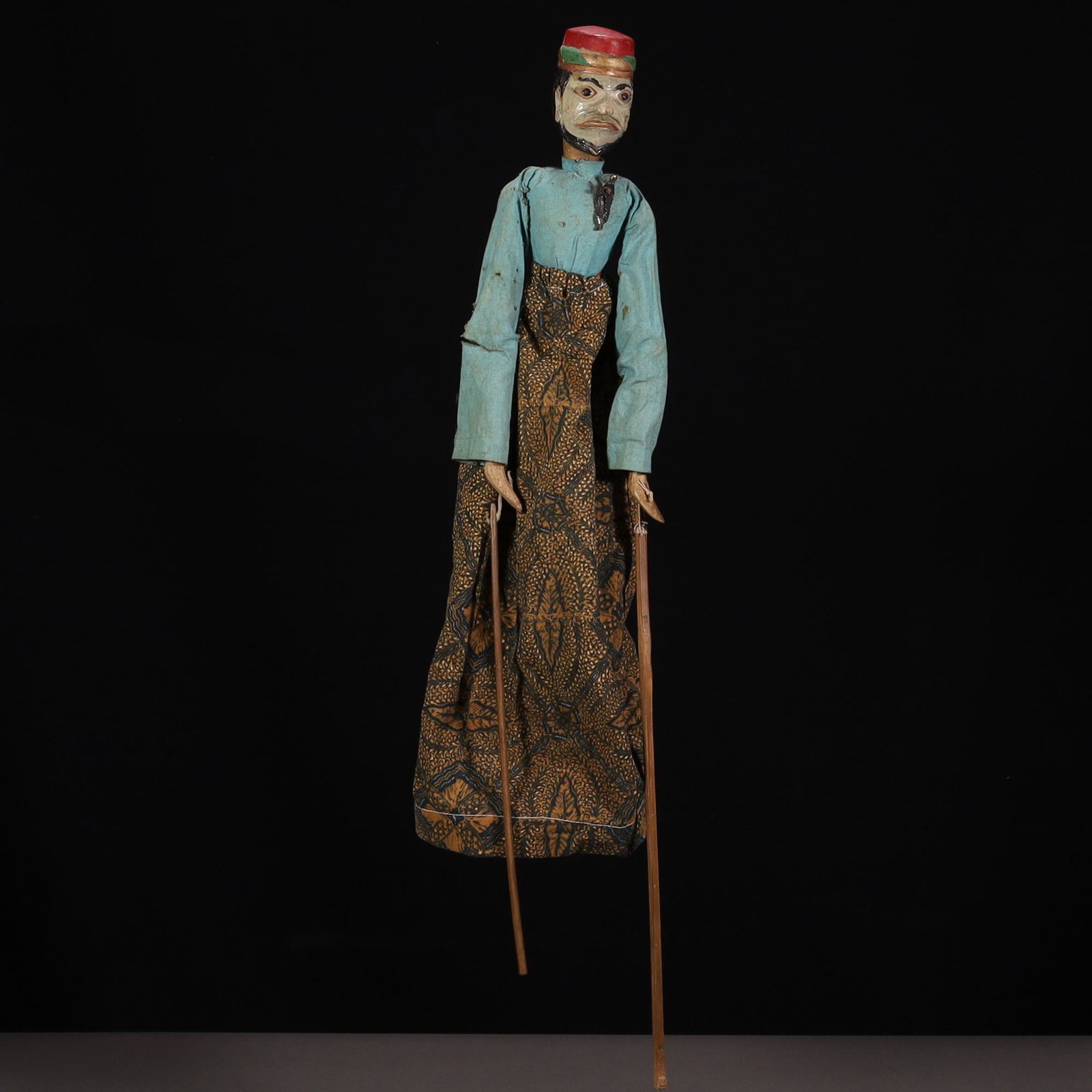 Indonesian Wayang Puppet Marionette Thai Burmese Doll (1 of 5)