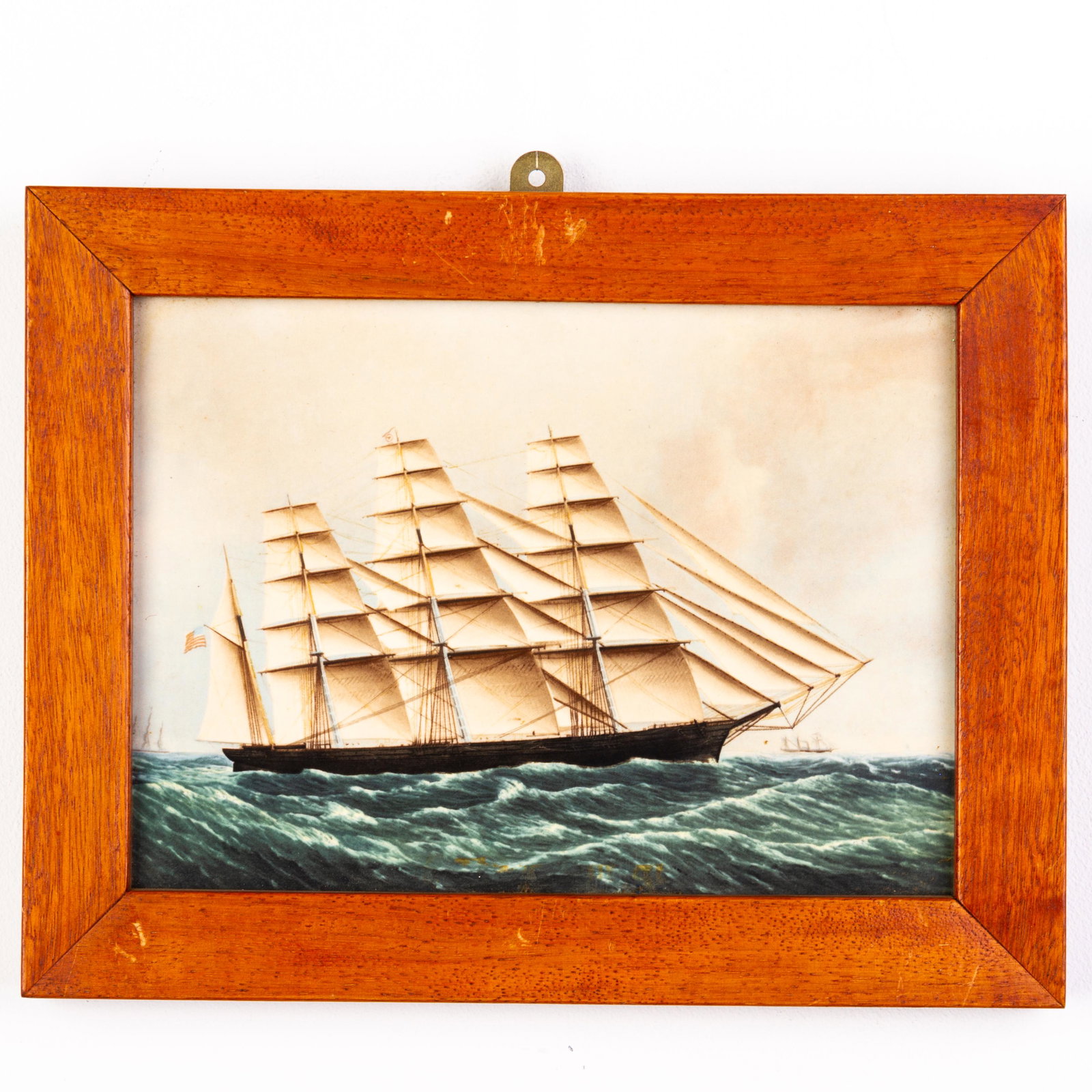 Wedgwood Great Republic Nautical Clipper Porcelain Plaque: DIMENSIONS APPROX 29.5x23x3CM. Please carefully study all photographs to get an accurate idea of the object. In good condition, as seen. Shipping is in-house and we ship internationally to US and rest