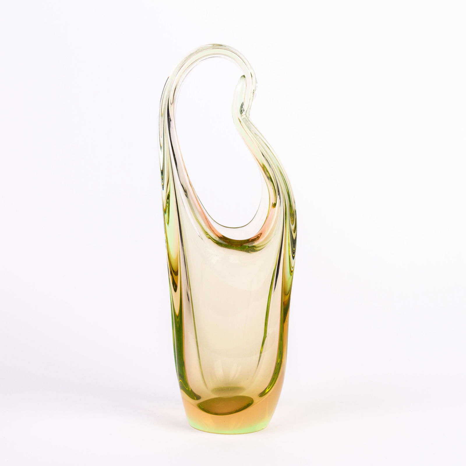 Skrdlovice Czech Designer Glass Vase (1 of 5)