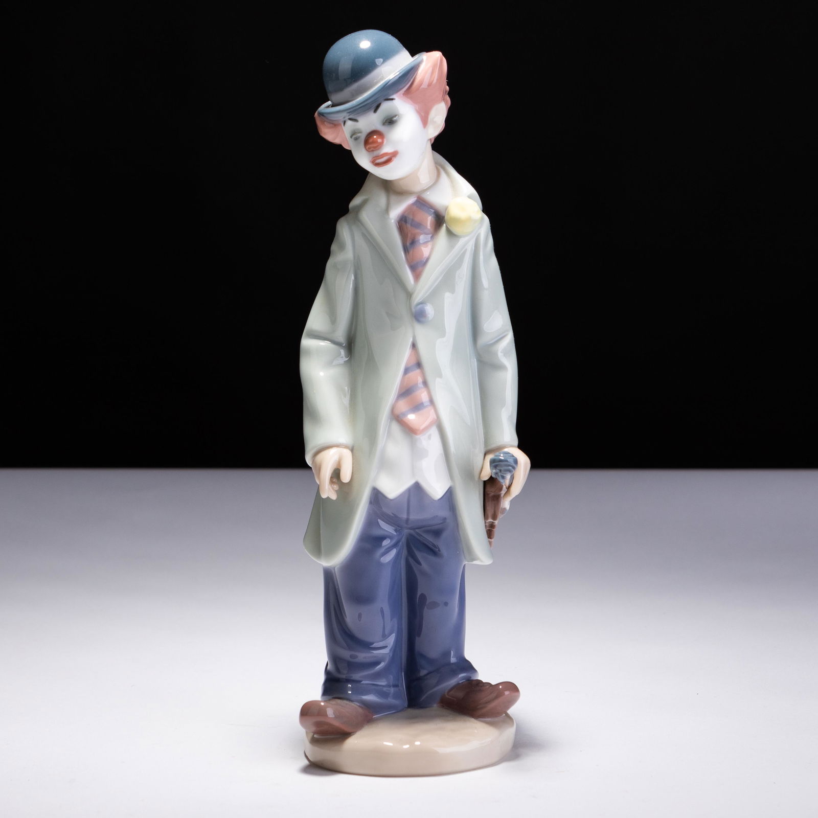 Lladro Fine Porcelain Figure #5472 Circus Sam Clown (1 of 8)