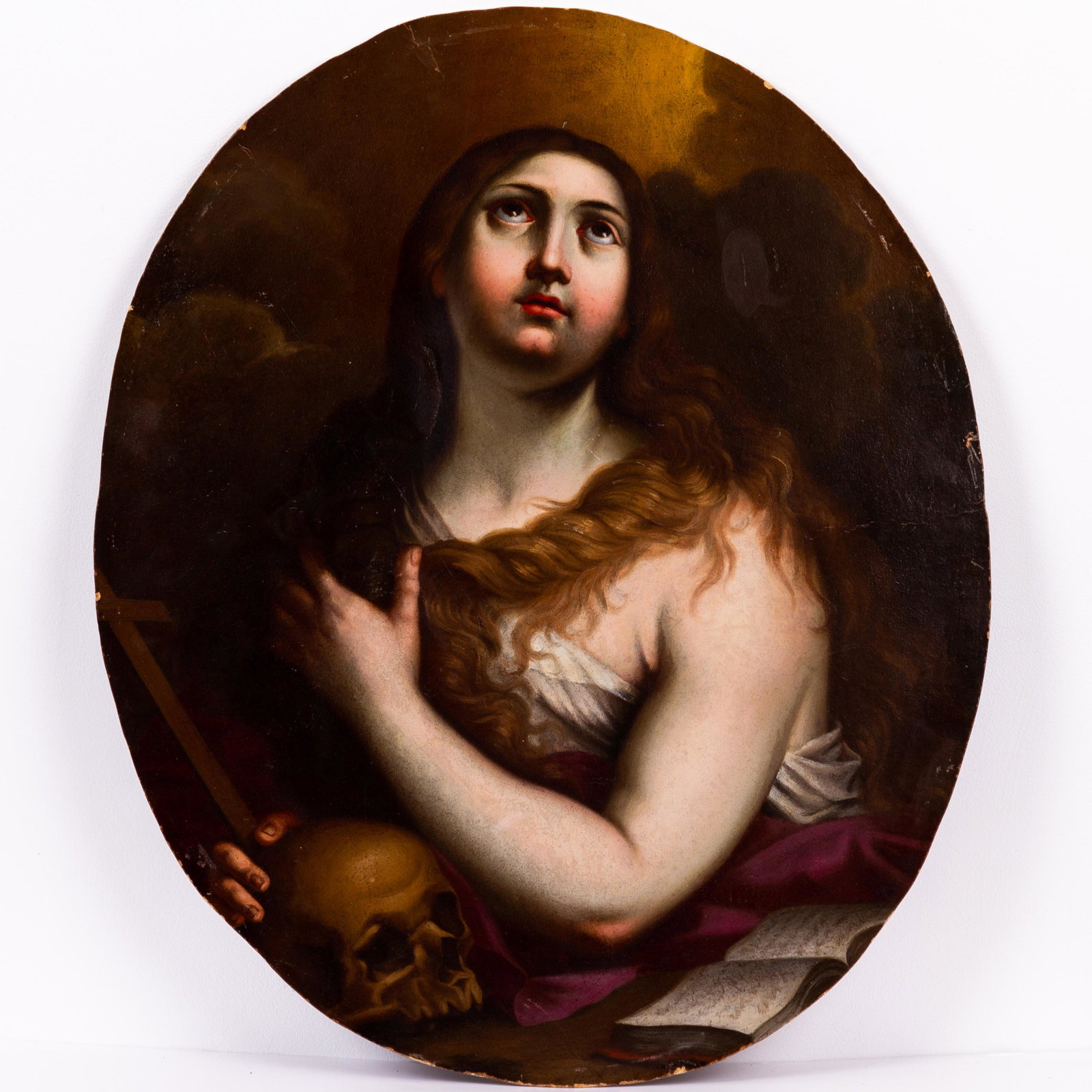 18th Century Old Master Momento Mori Portrait (1 of 5)