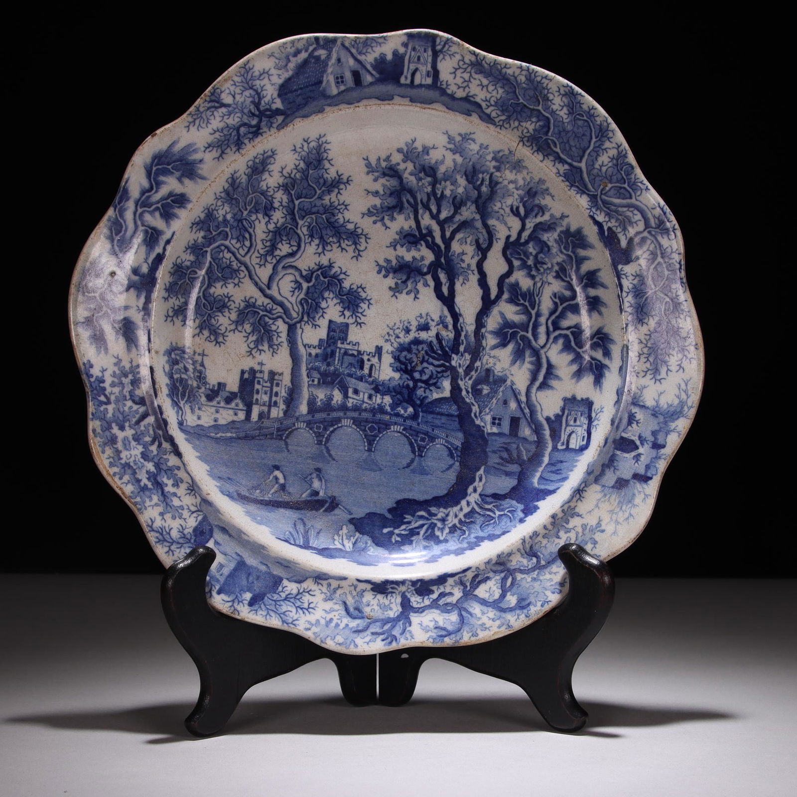 18th Century Pearlware Plate (1 of 6)