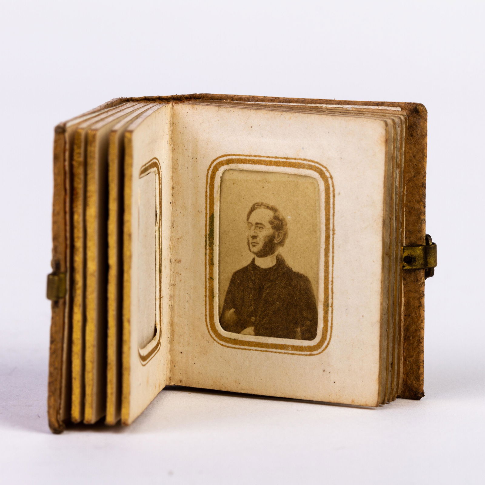 Novelty Miniature Victorian Photograph Album (1 of 7)