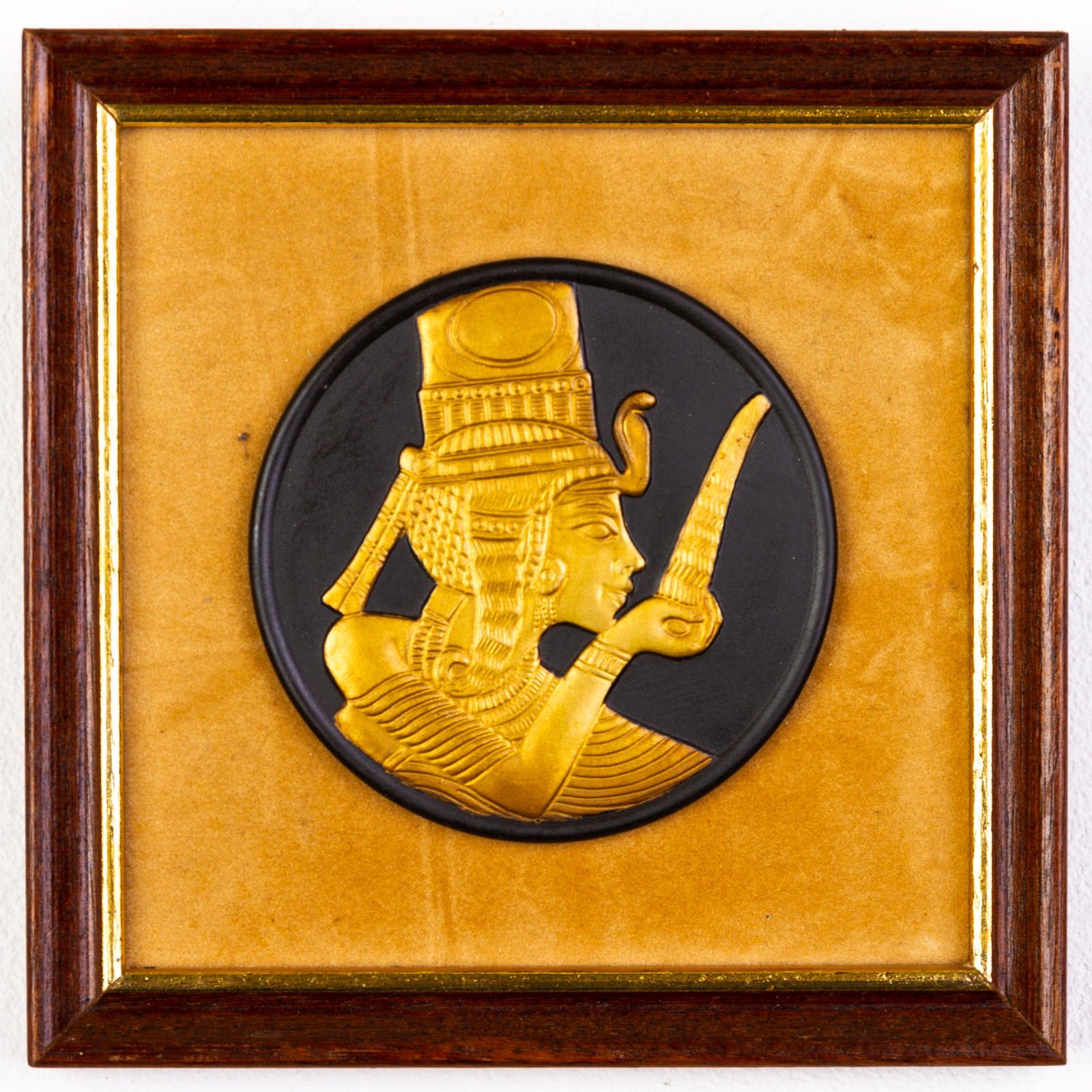 Wedgwood Egyptian Black Jasperware Plaque (1 of 5)