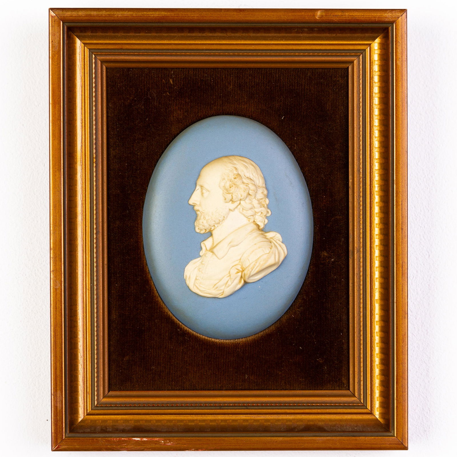 Wedgwood Jasperware William Shakespeare Portrait Plaque (1 of 5)
