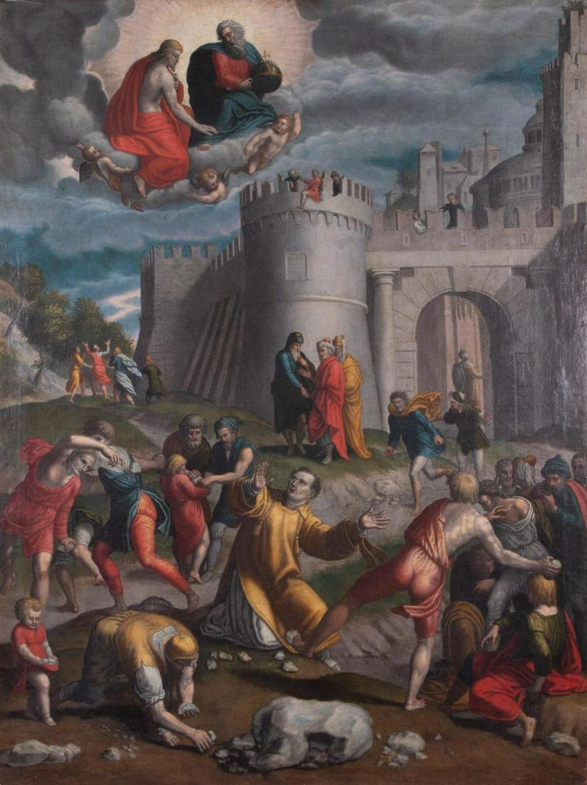 WORKSHOP OF FRANCESCO GIAMBATTISTA DA PONTE - 17th C (1 of 8)