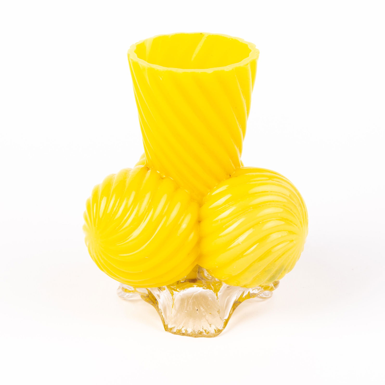 Art Deco Czech Glass Vase (1 of 3)
