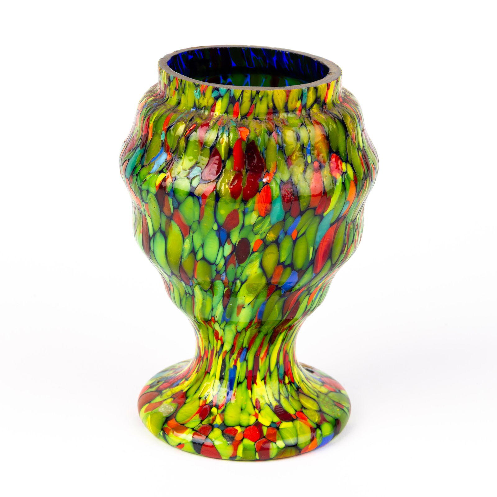 Art Deco Loetz Splatter Glass Vase (1 of 5)