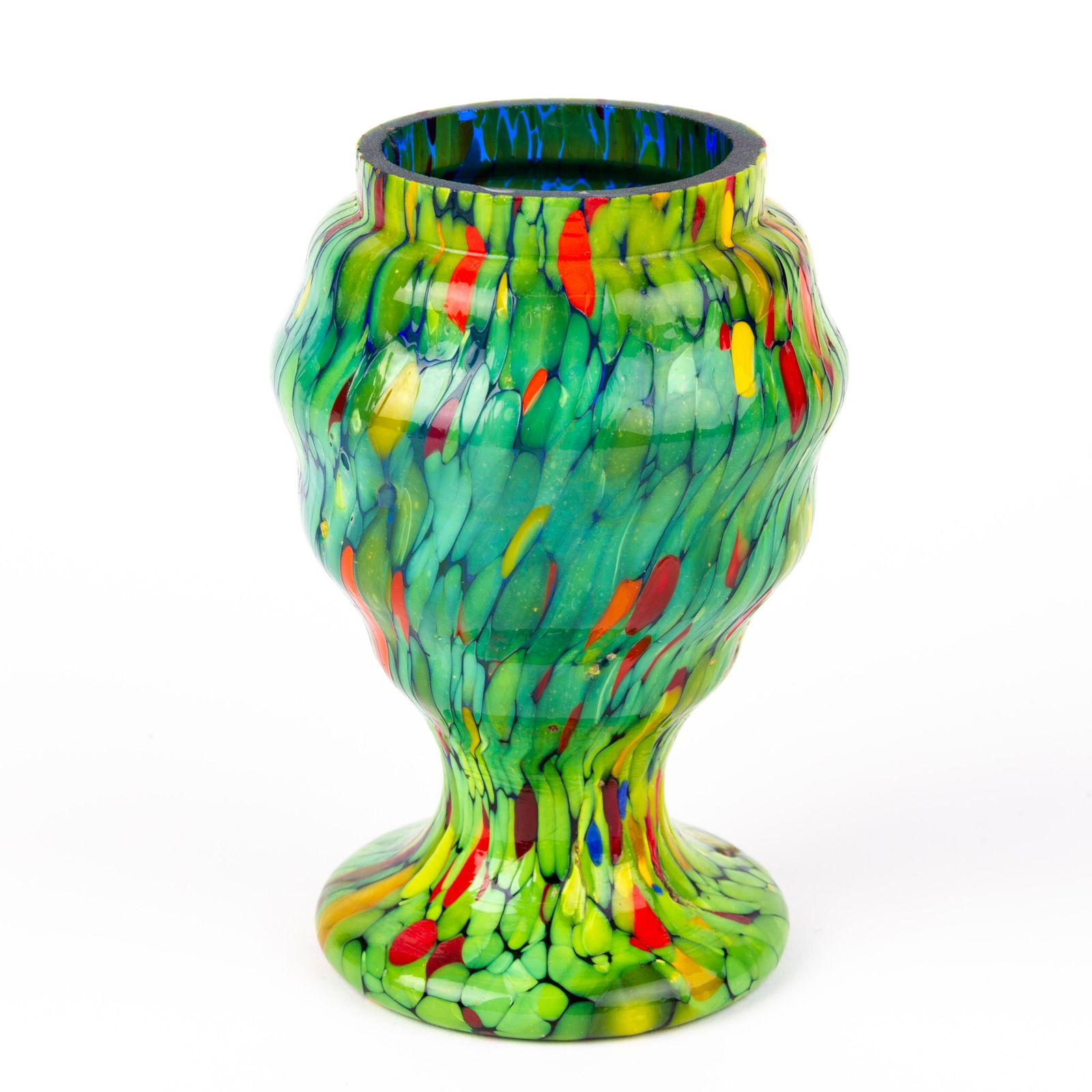 Art Deco Loetz Splatter Glass Vase (1 of 5)