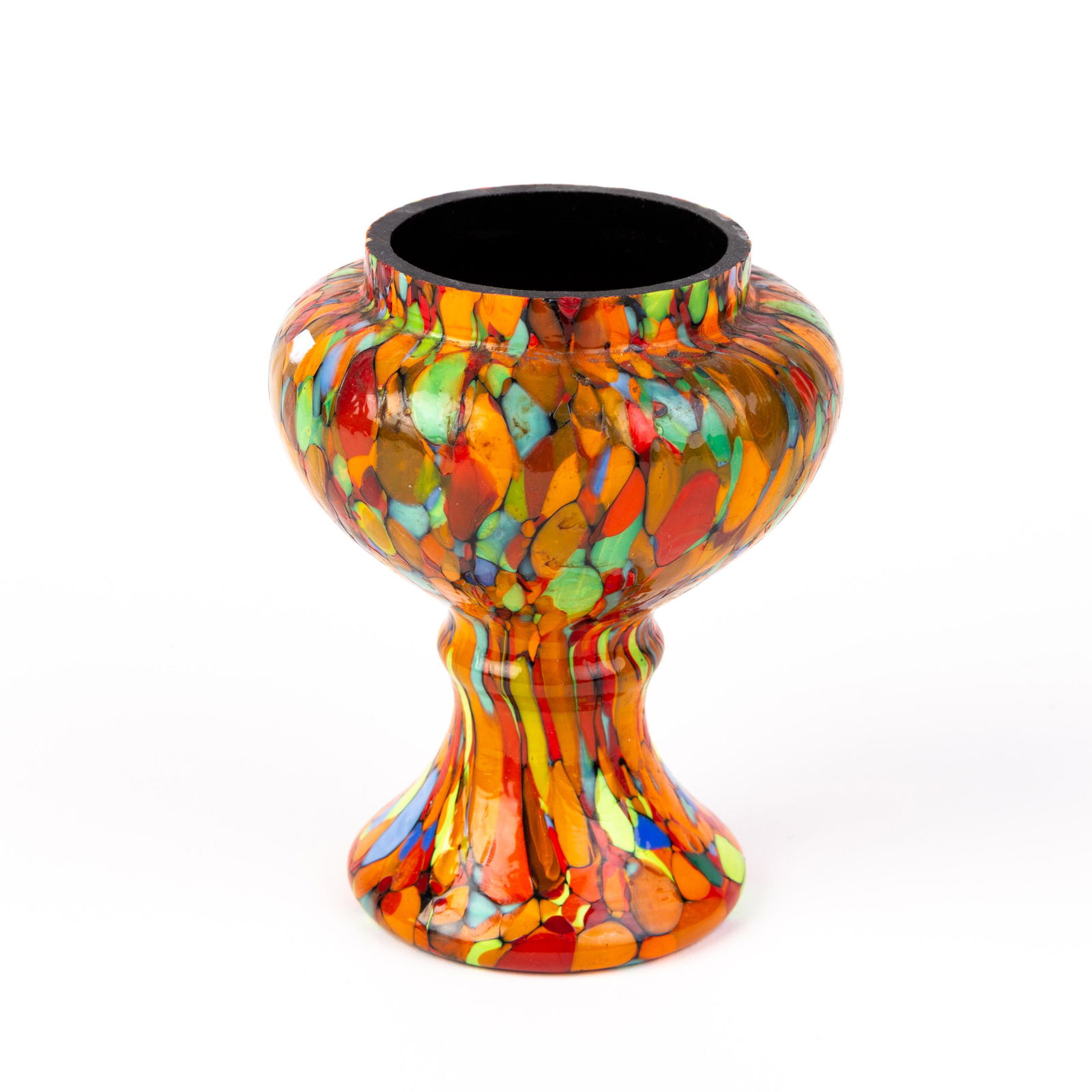Art Deco Loetz Splatter Glass Vase (1 of 5)