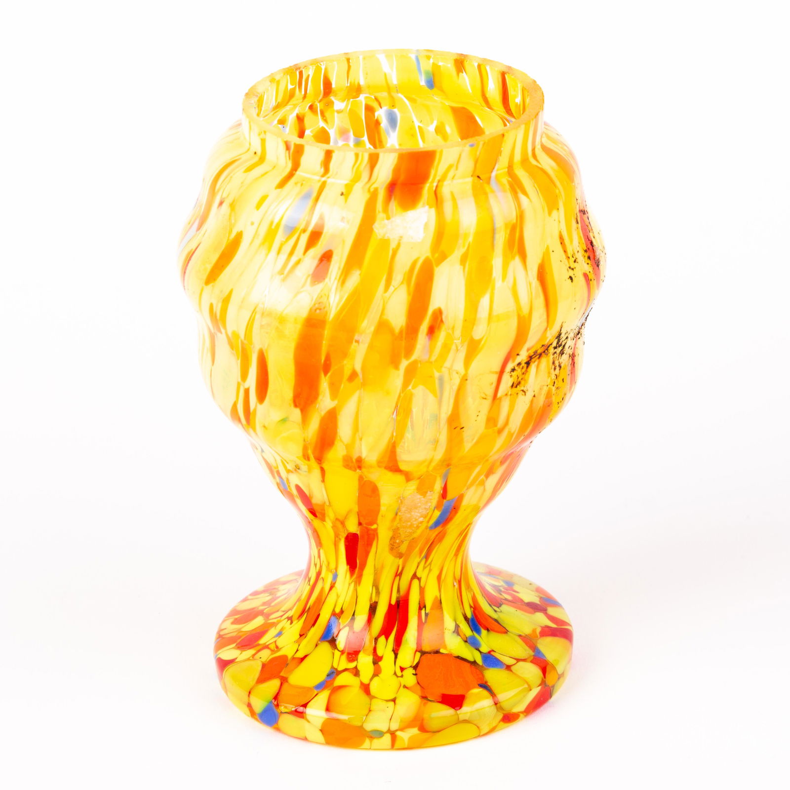 Art Deco Loetz Splatter Glass Vase (1 of 5)