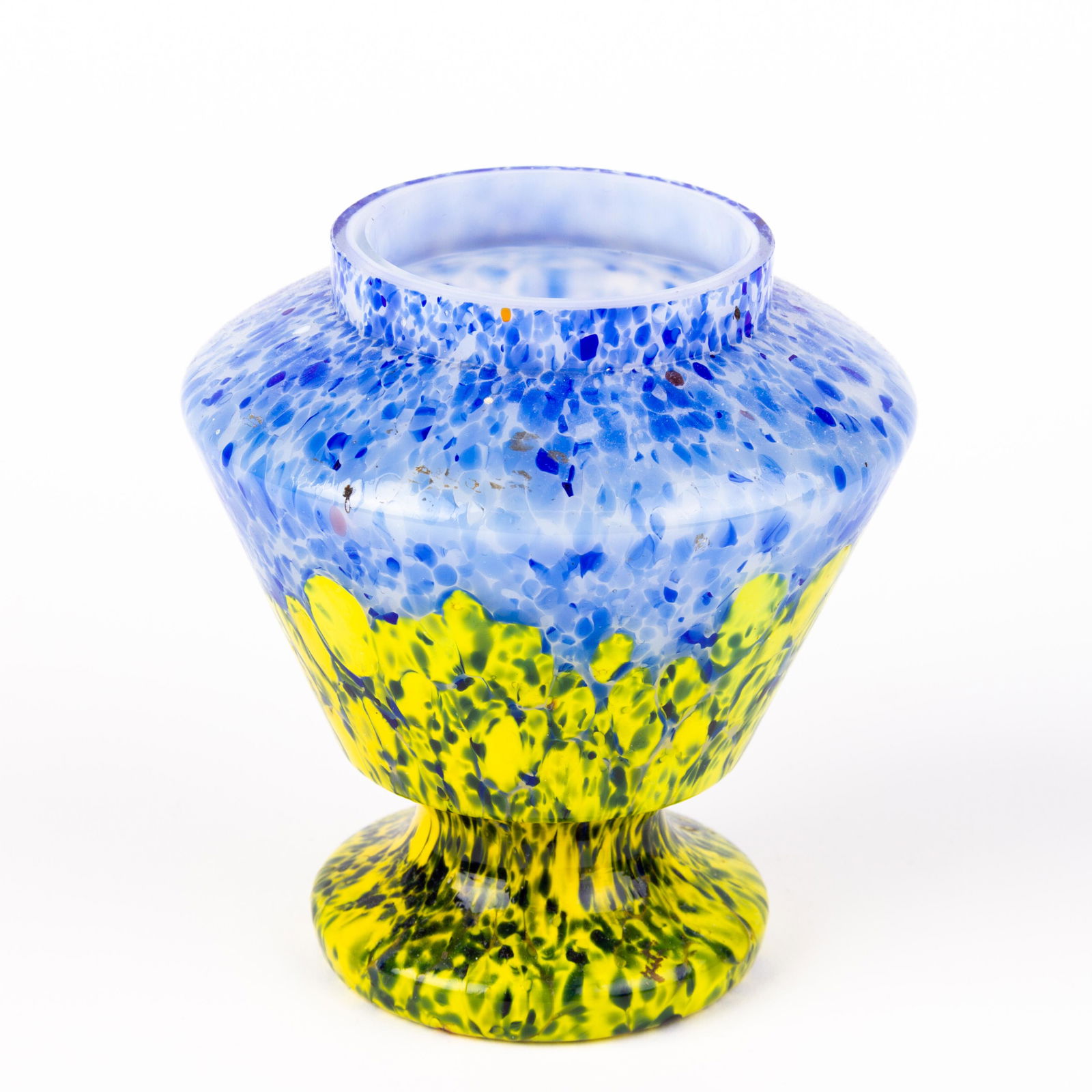 Art Deco Loetz Splatter Glass Vase (1 of 5)