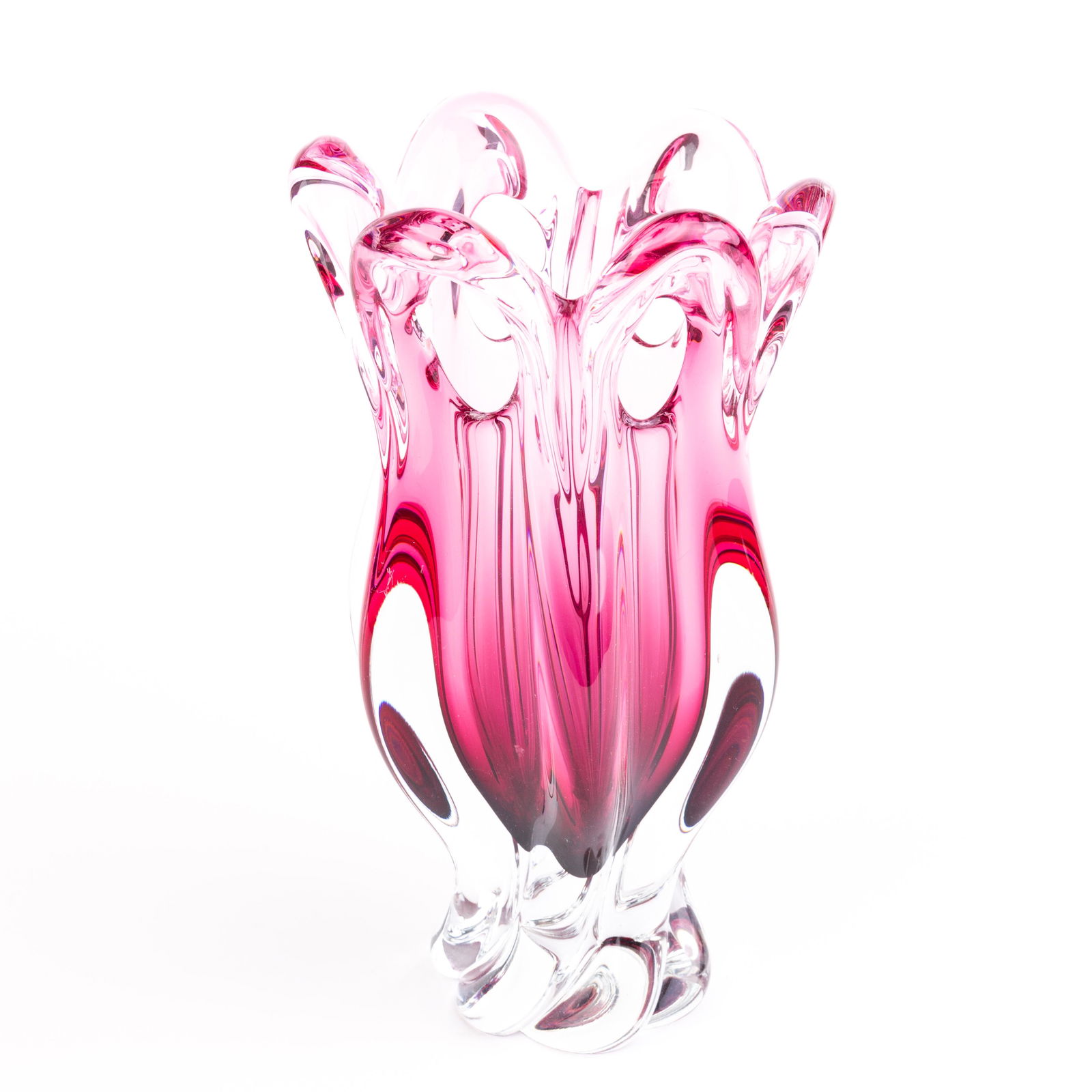Murano Venetian Glass Designer Vase (1 of 5)