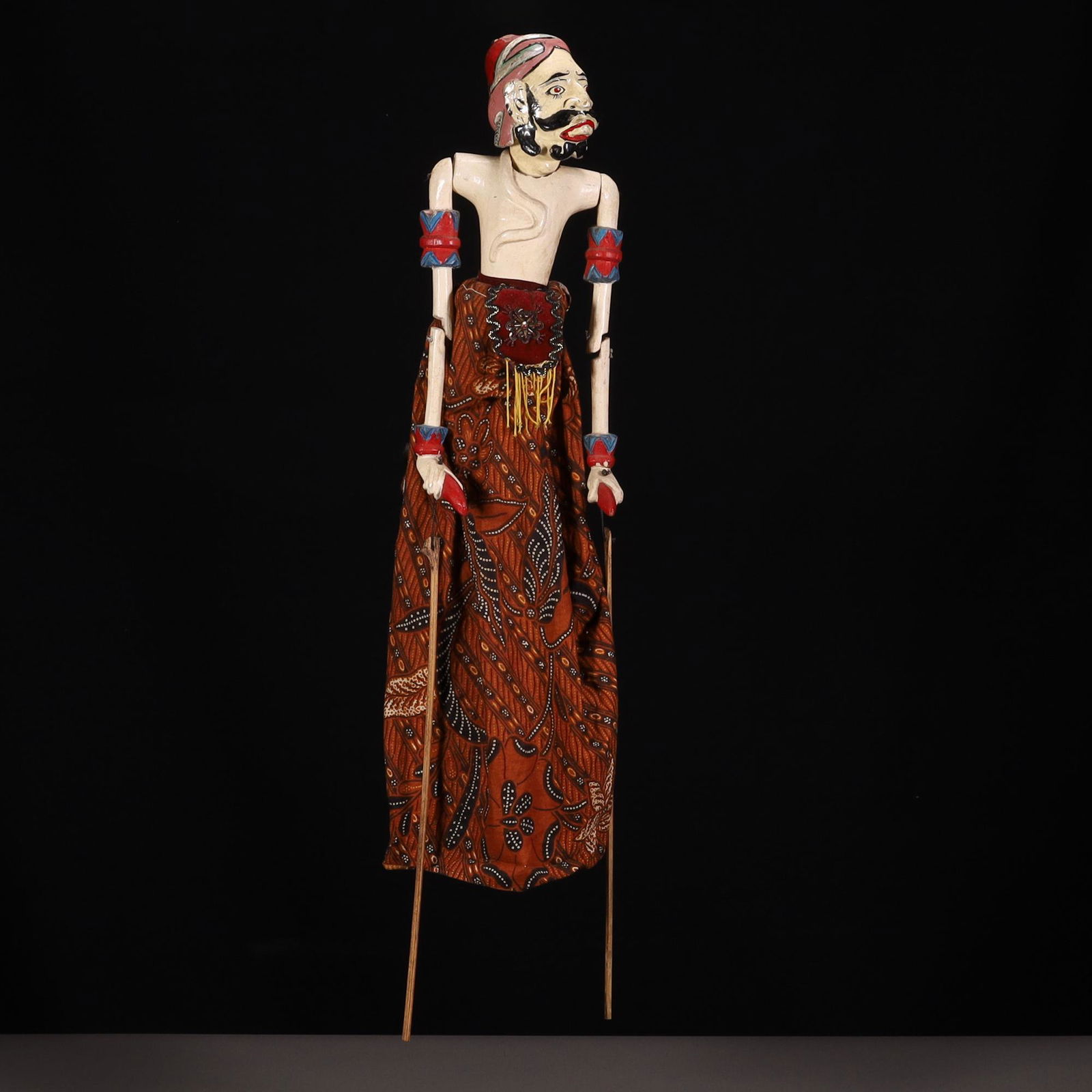 Indonesian Wayang Puppet Marionette Thai Burmese Doll (1 of 6)