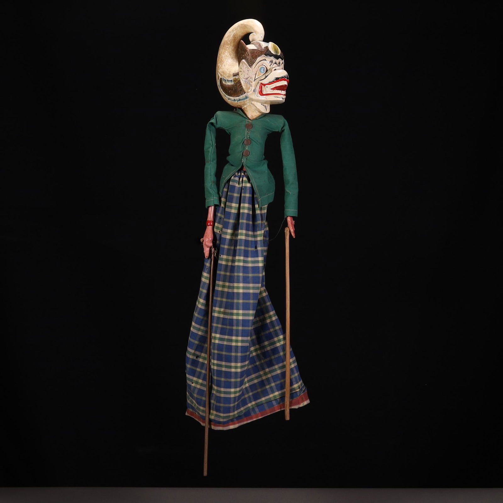 Indonesian Wayang Puppet Marionette Thai Burmese Doll (1 of 6)