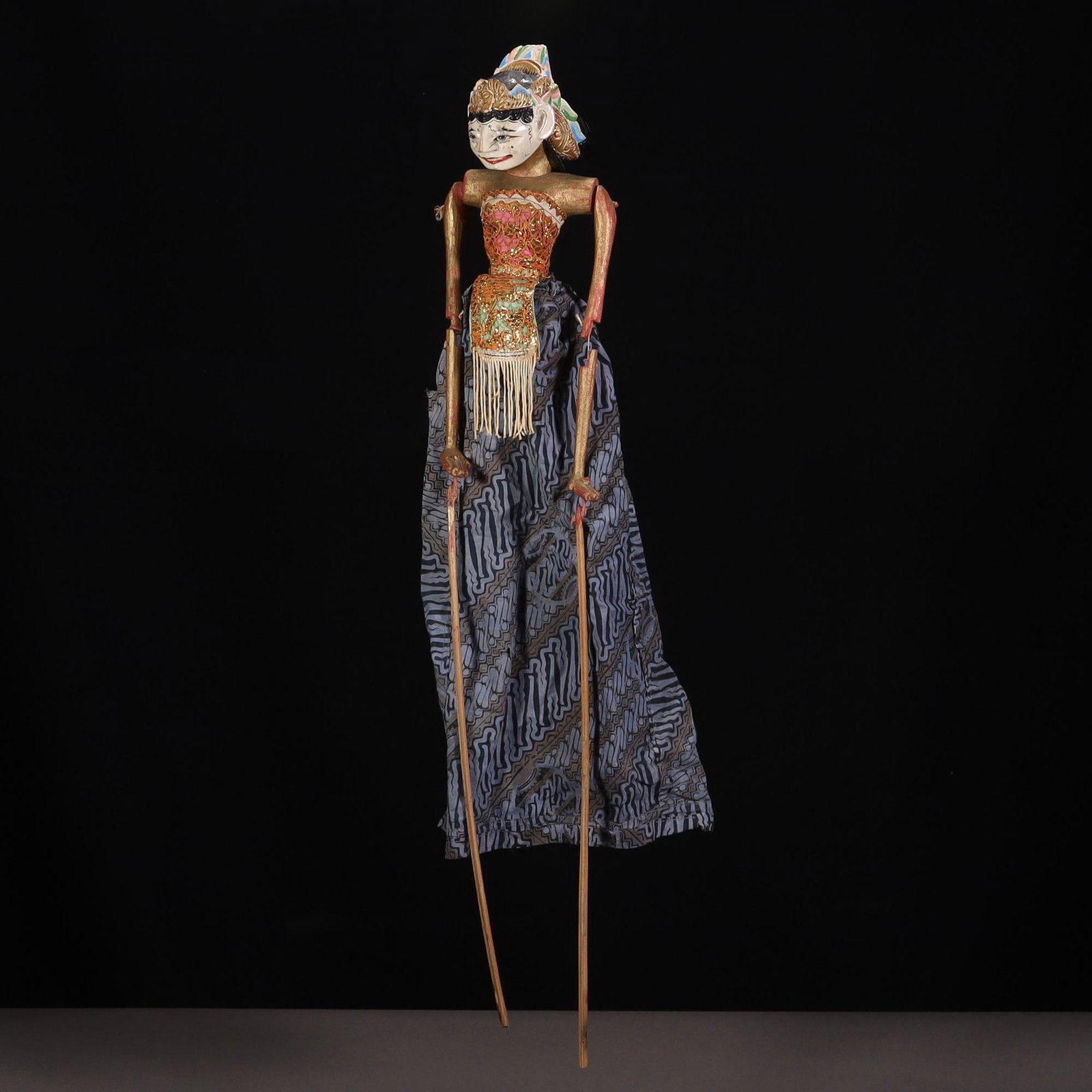Indonesian Wayang Puppet Marionette Thai Burmese Doll (1 of 6)